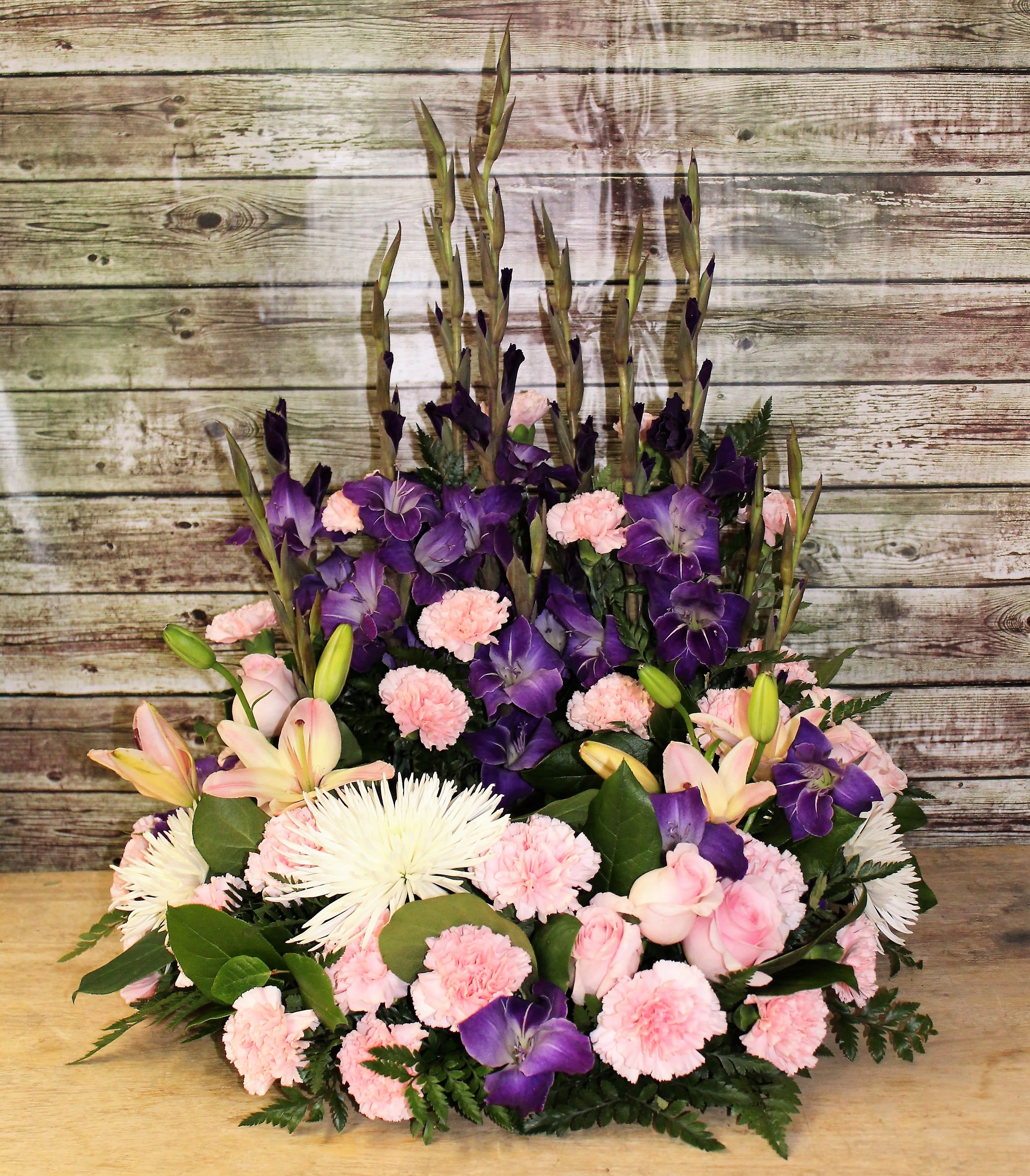 MEMORIAL URN WREATH Hidden Garden in Orange, CA The Dizzy Daisy