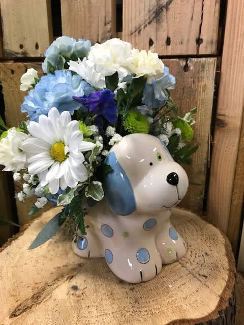 baby boy flower delivery