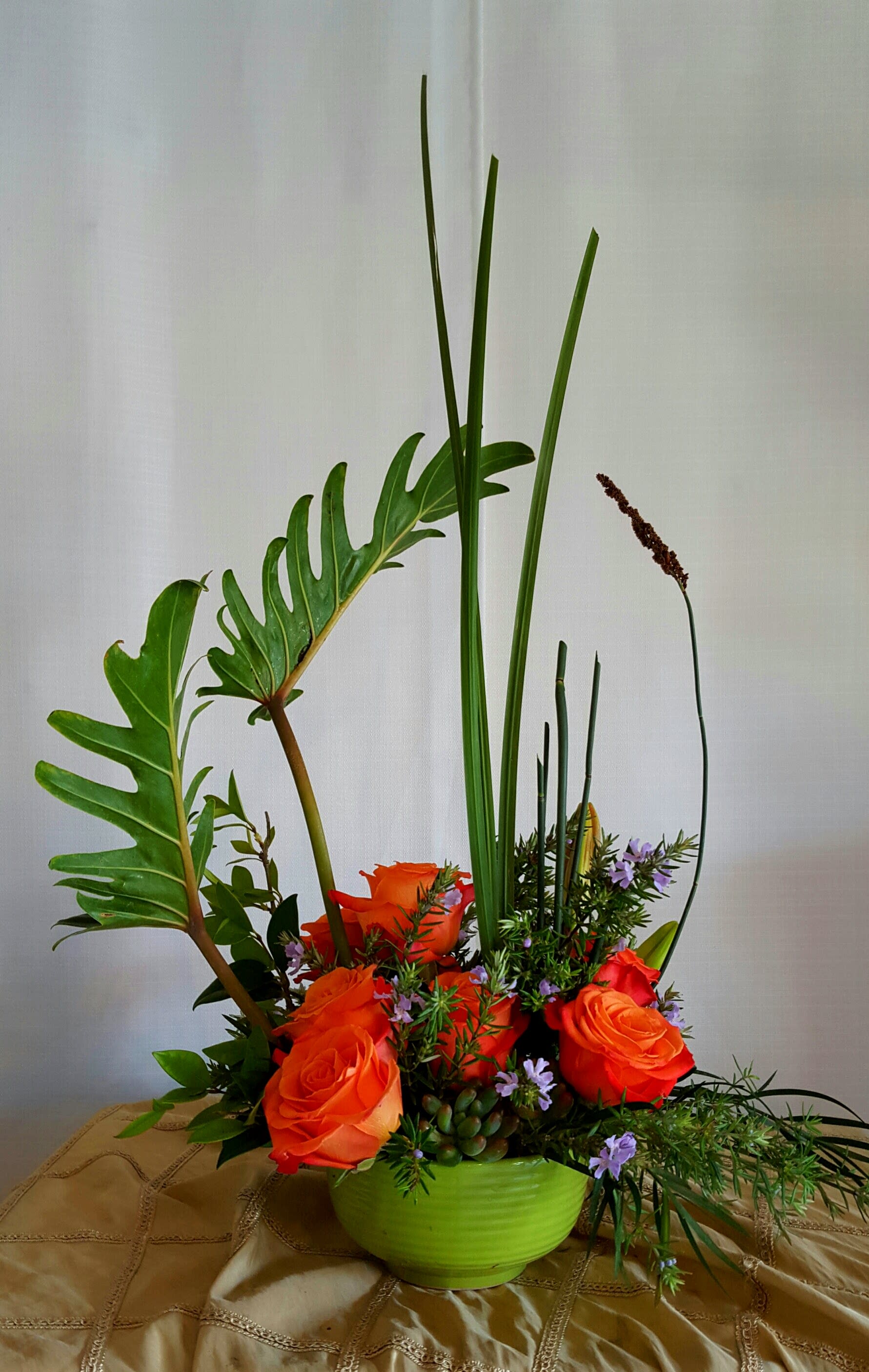 Orange Rose Cluster in Santa Maria, CA | JP Designs Floral