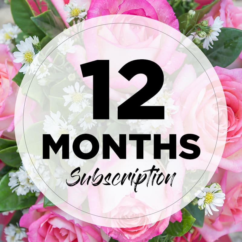 Monthly Flower Subscription 12 Months In Glendale Ca Glendale Florist With a flower subscription, you'll get a monthly or weekly box of freshly delivered flowers and arrangements that meet your needs. monthly flower subscription 12 months in glendale ca glendale florist