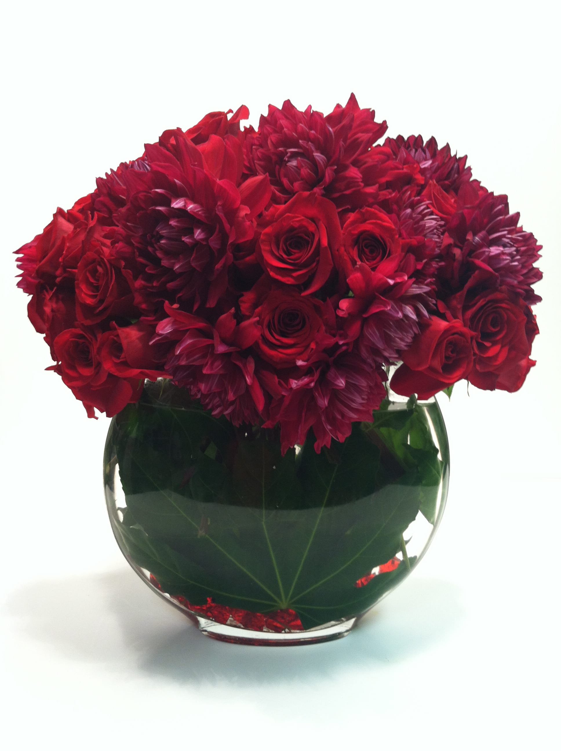 Roses and Dahlias My Beverly Hills Florist in Manhattan Beach, CA