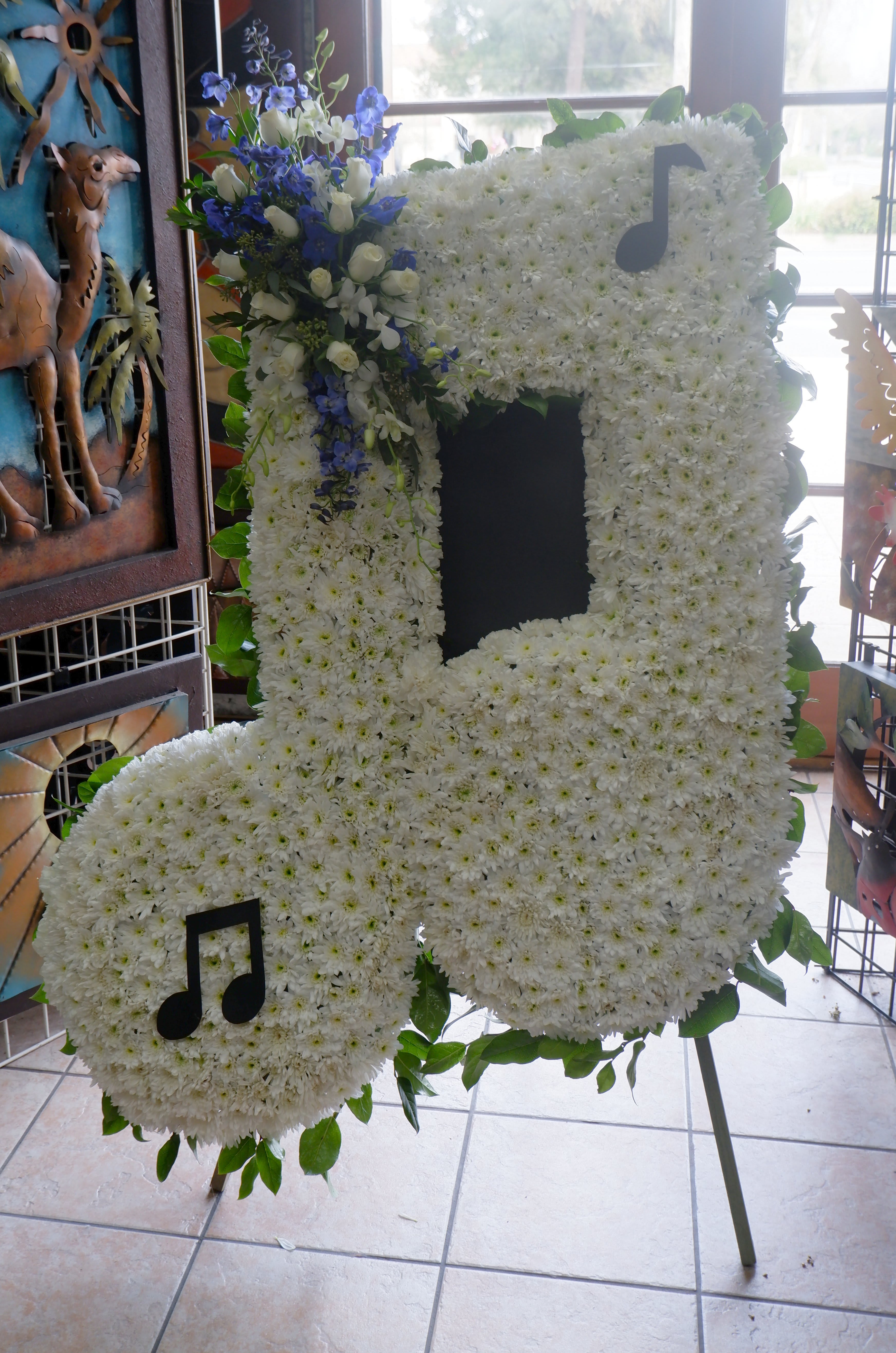 Double Musical Note (SF451) in Claremont, CA Sherwood Florist