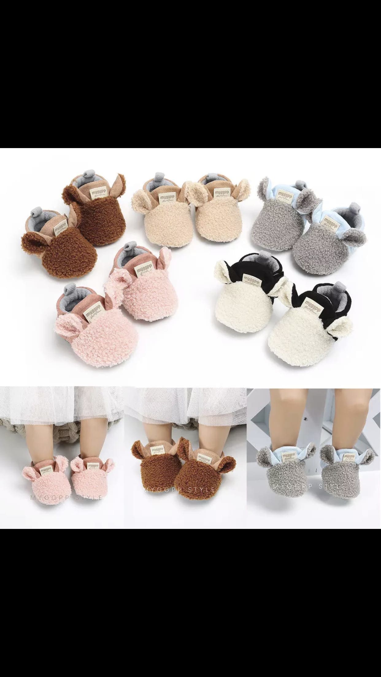 Baby slippers Baby slippers - Under special instructions please add size & style