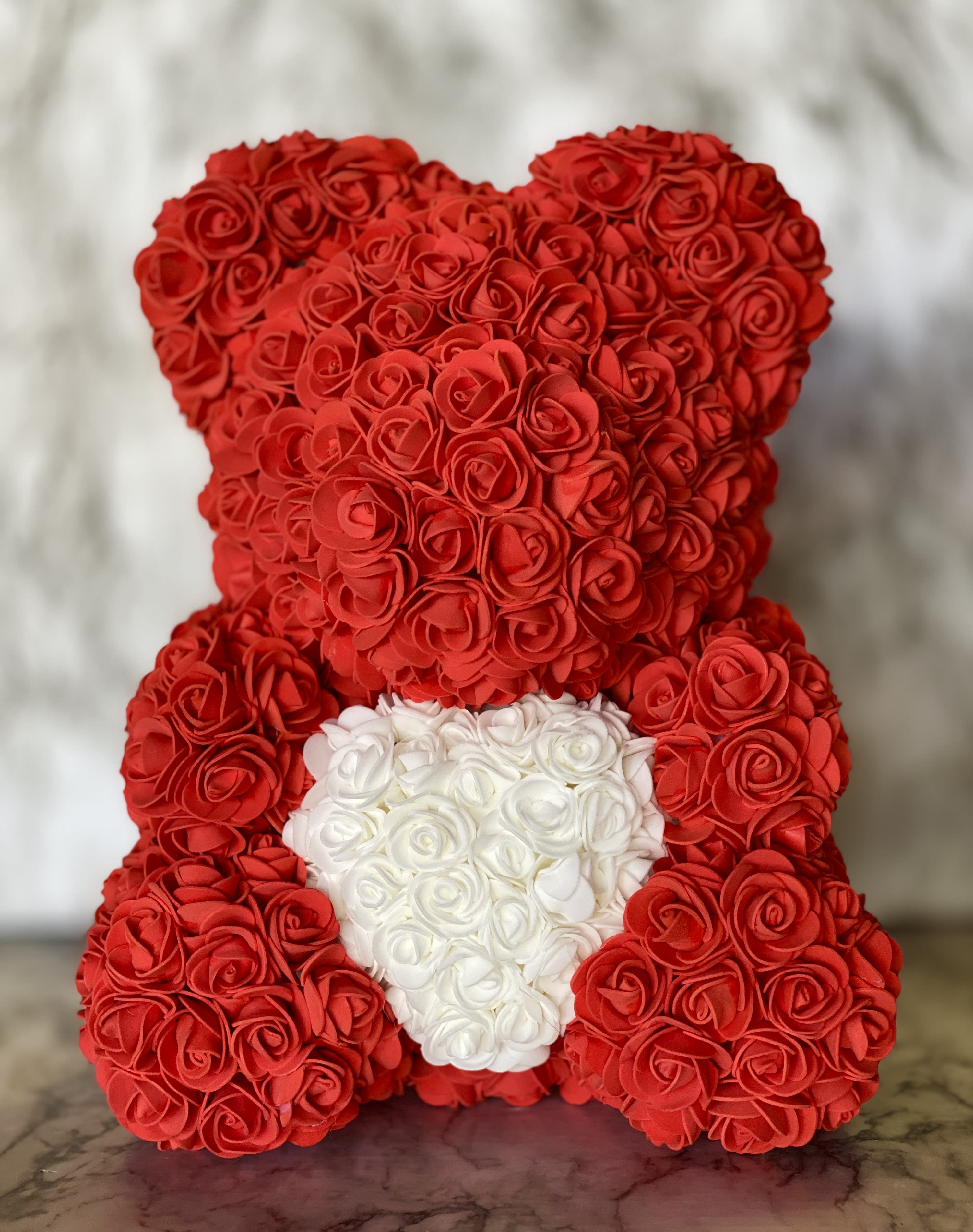 $5 rose teddy bear