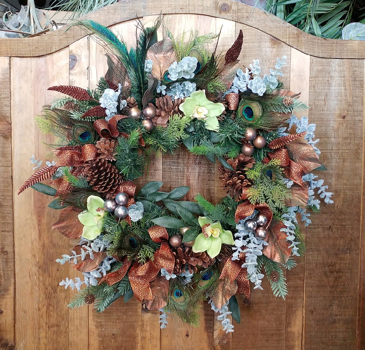 Copper Holiday Permanent Wreath in Las Vegas, NV Windmill Floral