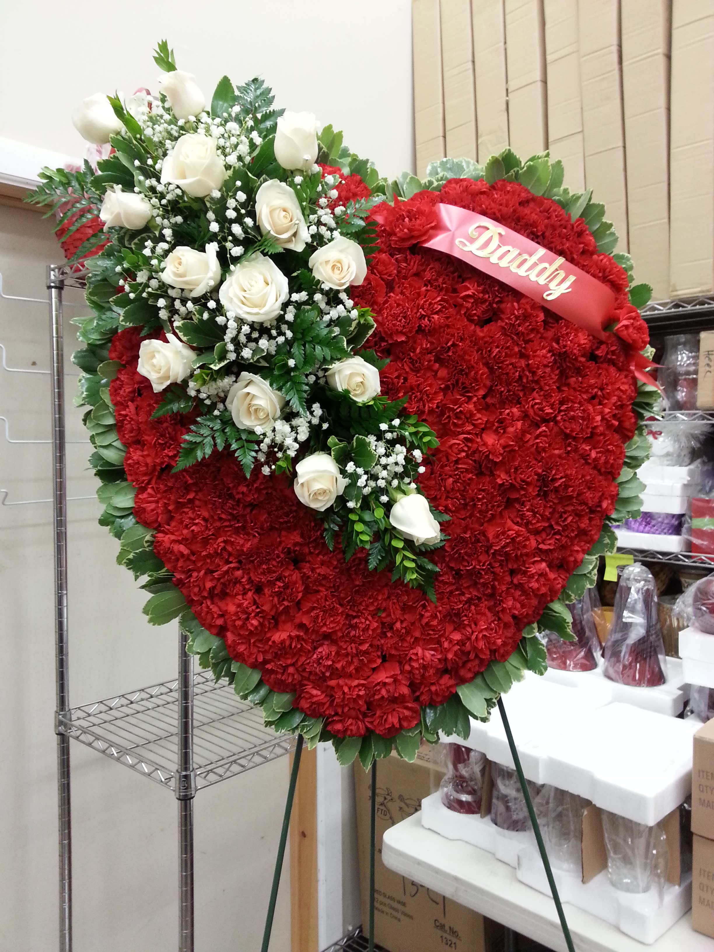 Bleeding Heart Red Field In Galloway Nj South Jersey Florist Events