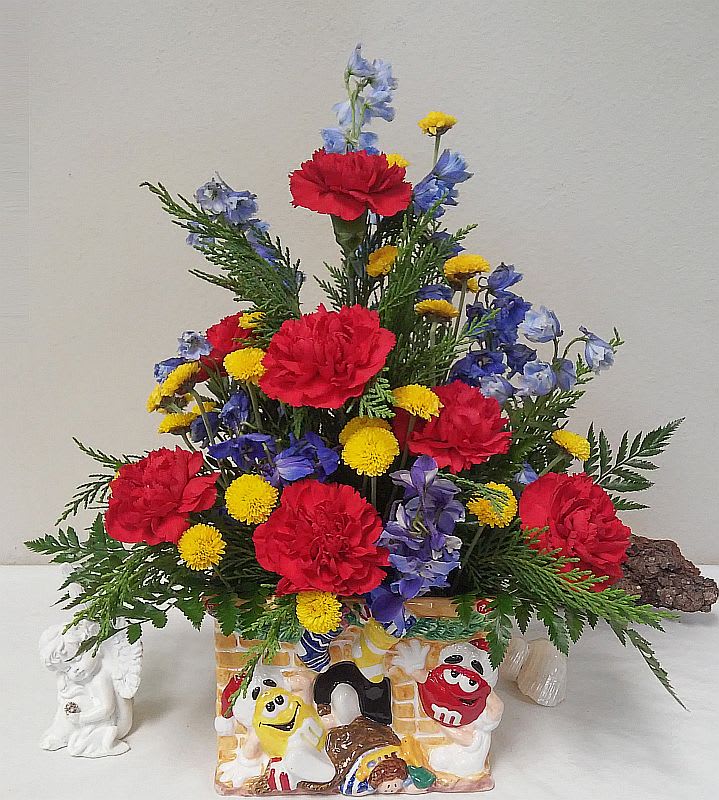 M & M's Surprise Bouquet in Slidell, LA Weathers Flower Market