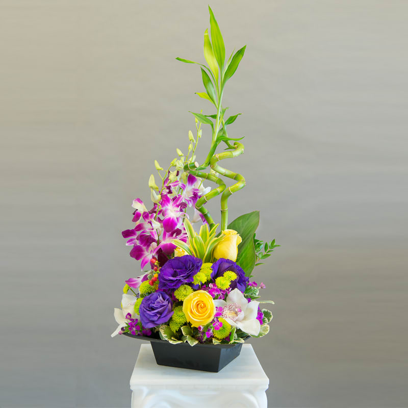 Zen Classic - Enter a state of bliss with this assortment of zen-inspired flowers!