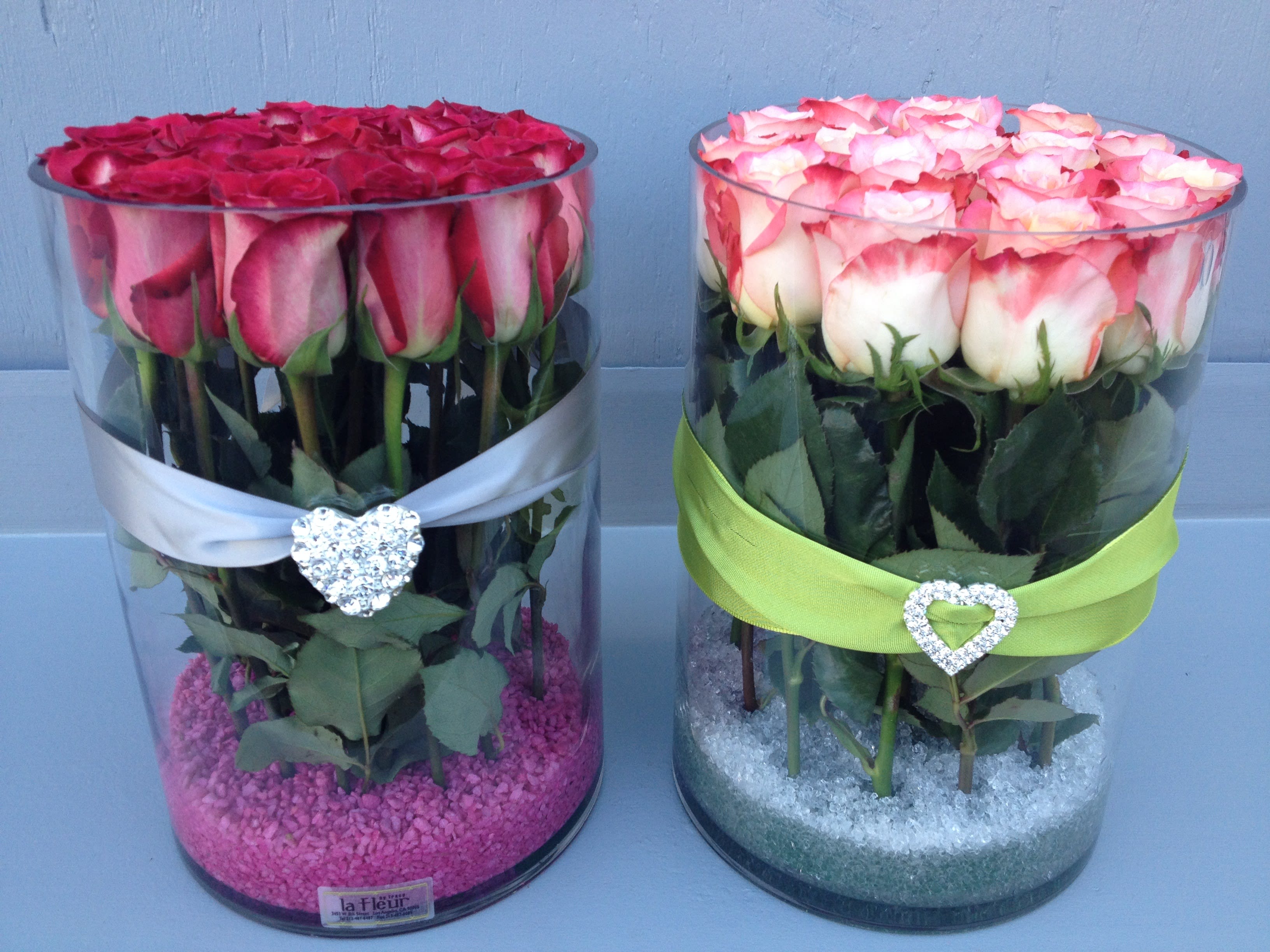 Rose Cylinder X In Los Angeles Ca La Fleur By Tracy