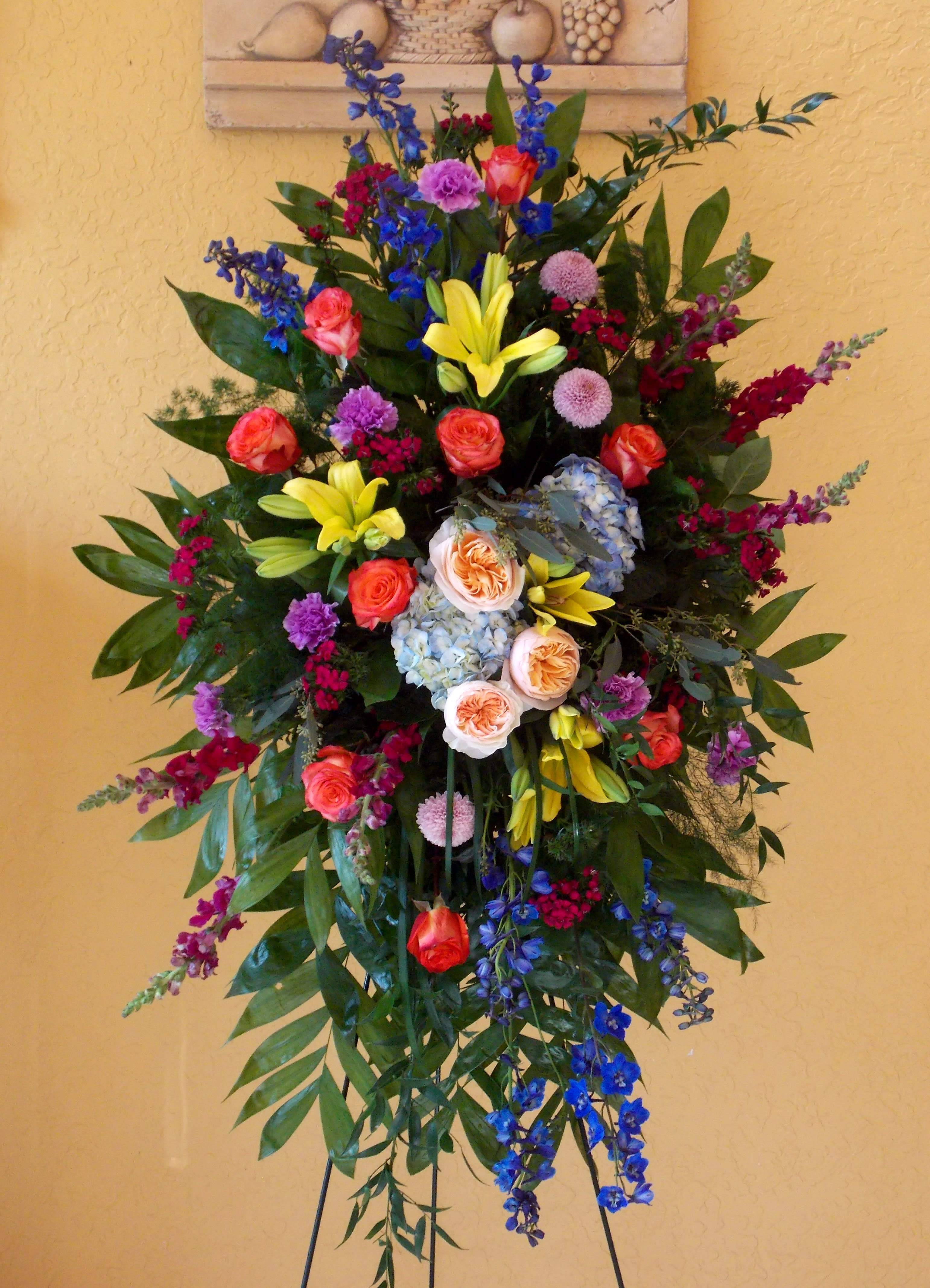 Celebration of Life Spray in Cooper City, FL | De La Flor Florist & Gardens
