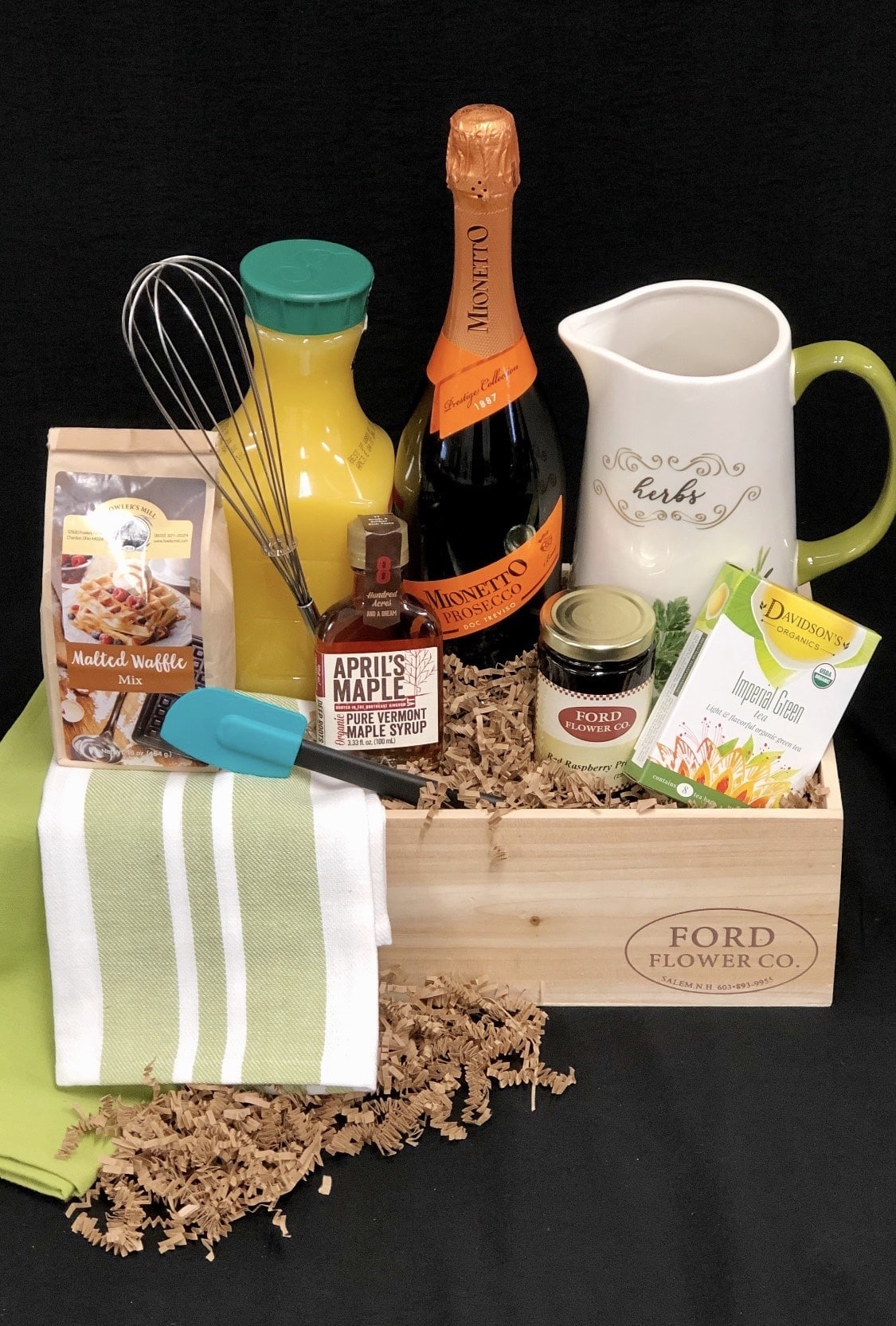 Mimosa & Brunch Basket in Salem, NH Ford Flower Co.