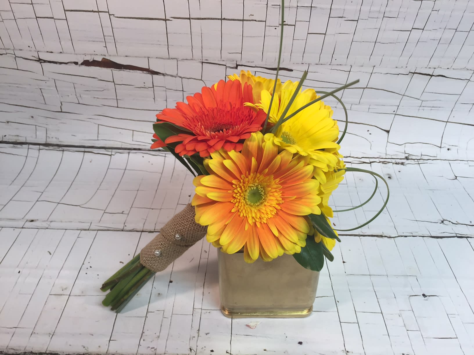 Gerbera Daisies Wedding Bouquets In St Louis Mo Irene S Floral Design
