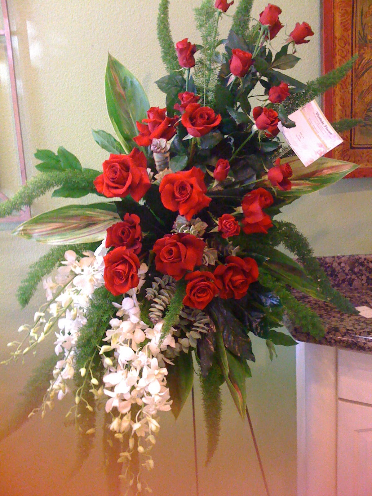 Red Rose Spray in Westlake Village, CA Westlake Florist
