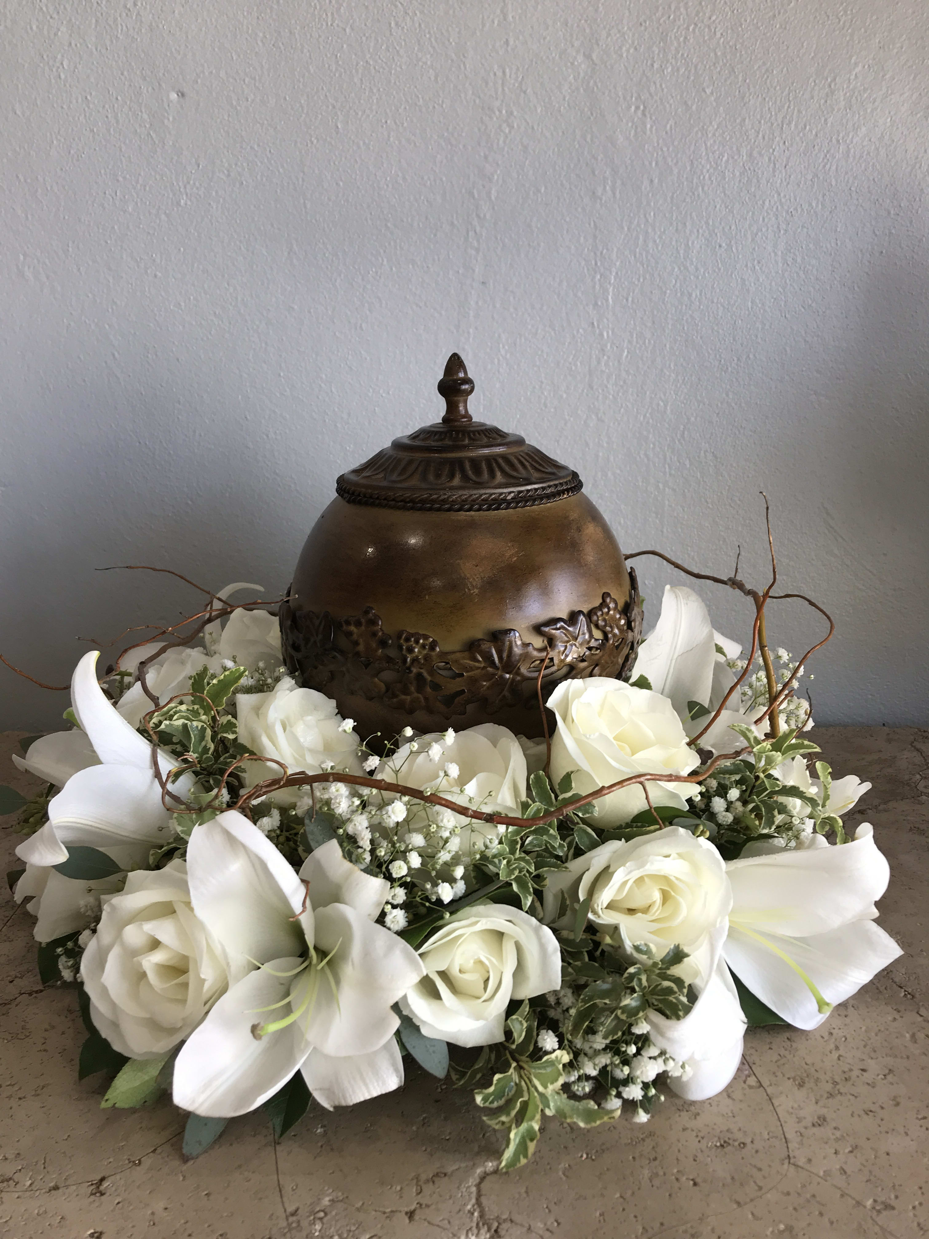 Always In Our Heart In West Palm Beach Fl Burst Of Class Florist