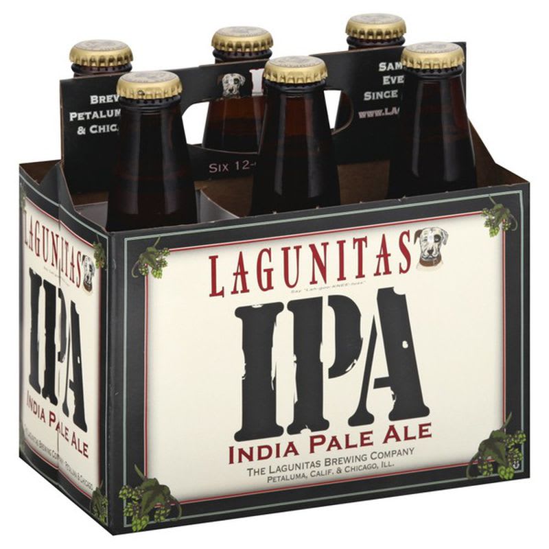 Lagunitas IPA 6x 12oz Bottles in Tracy, CA 11th Street Liquor