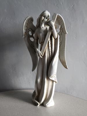 TALL RESIN ANGEL in Wood River, IL | Jeffrey's Flowers By Design
