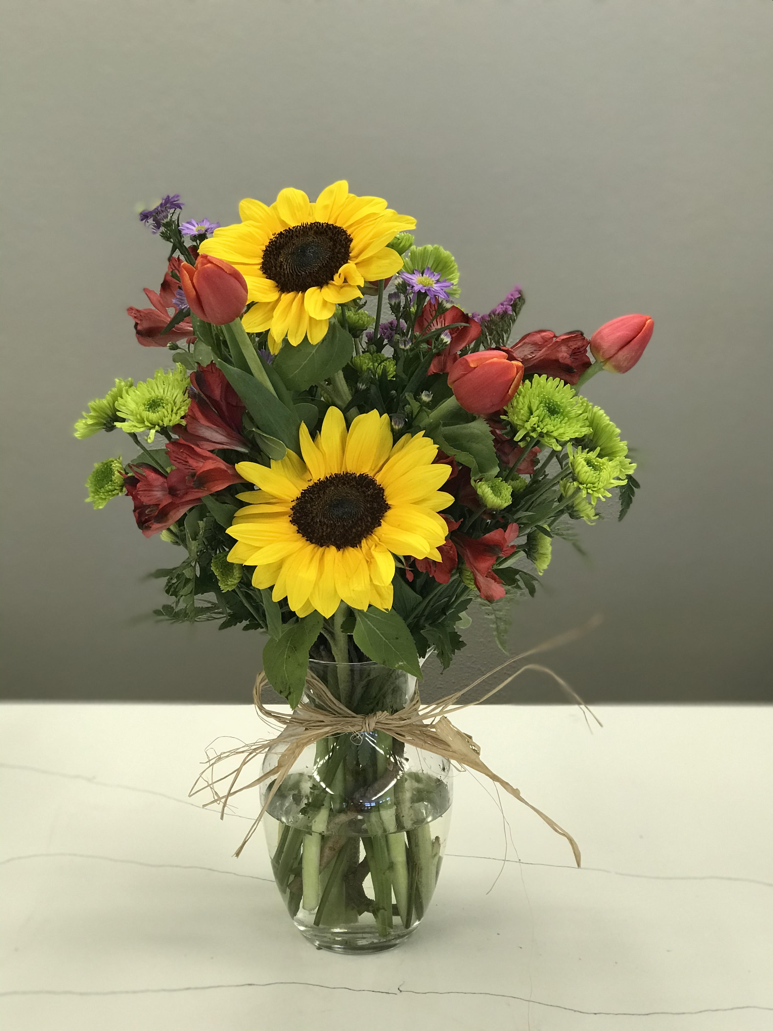 Just for You - Garden blooms picked fresh for you or a loved. Guaranteed day brightener! 
