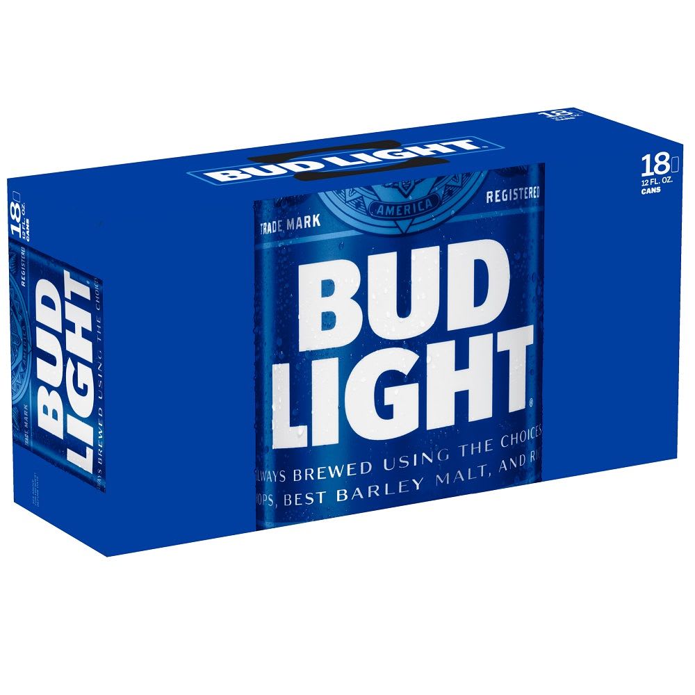 BUD LIGHT 18PK CAN 12 OZ in Williamstown, MA The Spirit Shop