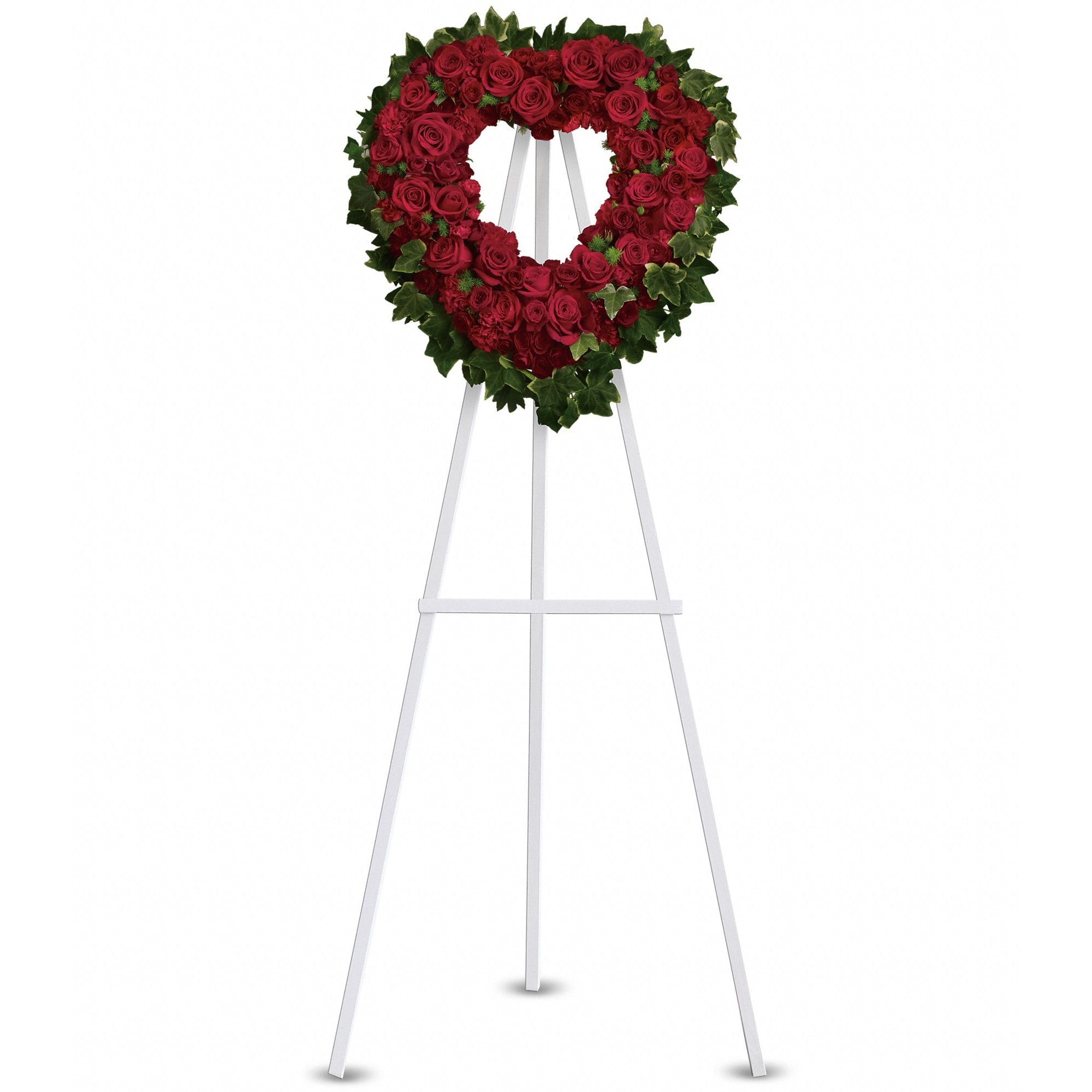 Blessed Heart by Teleflora Blessed Heart by Teleflora - A beautiful heart is a wonderful way to share your thoughts of love.