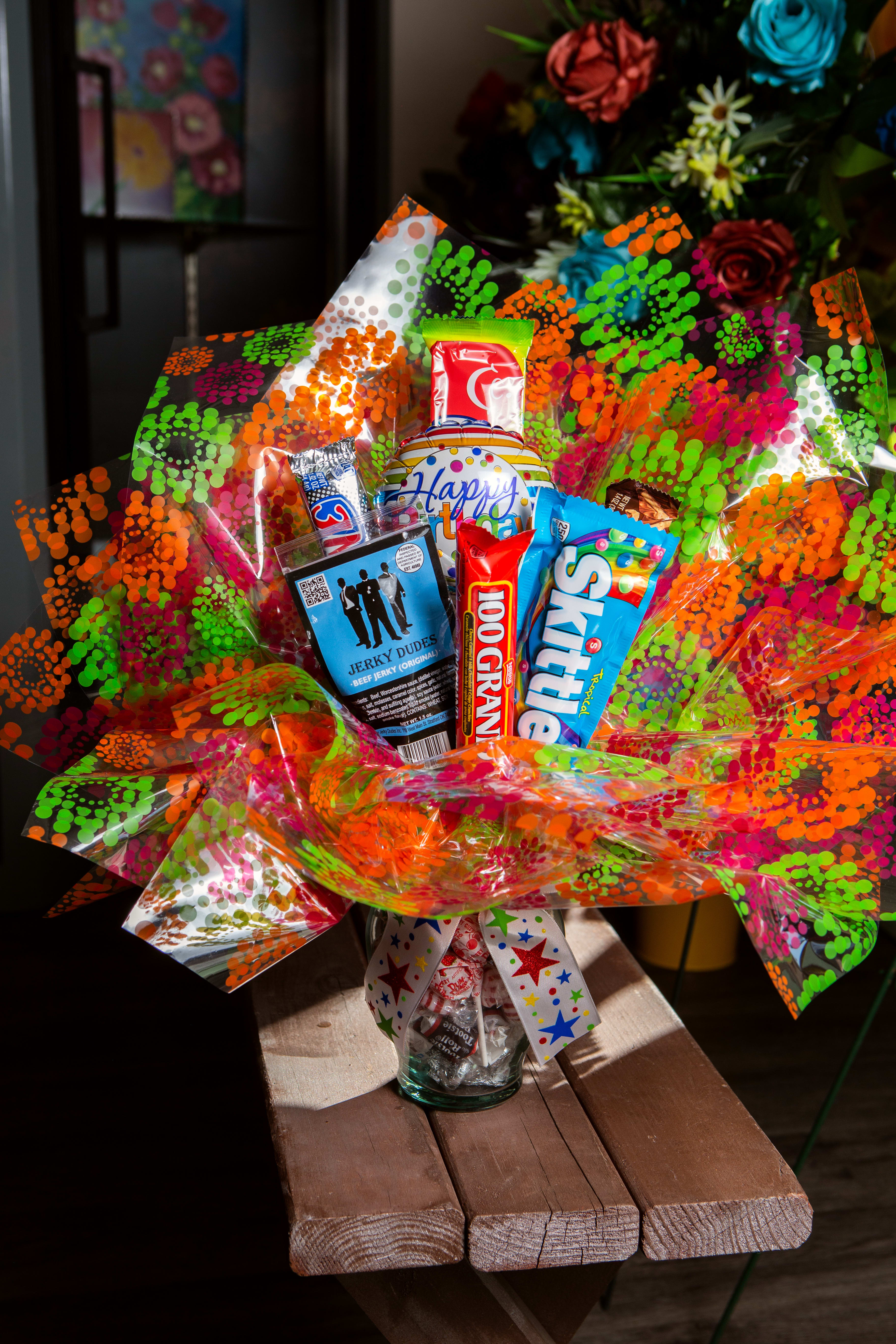 Candy Bouquet In Pauls Valley Ok Valley Blossom Shop
