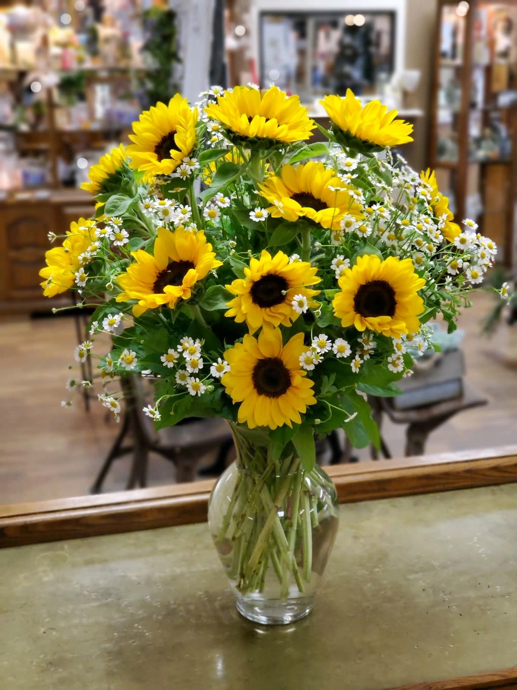 Sunflower Extravaganza! in Yucca Valley, CA Cactus Flower Florist & Farms