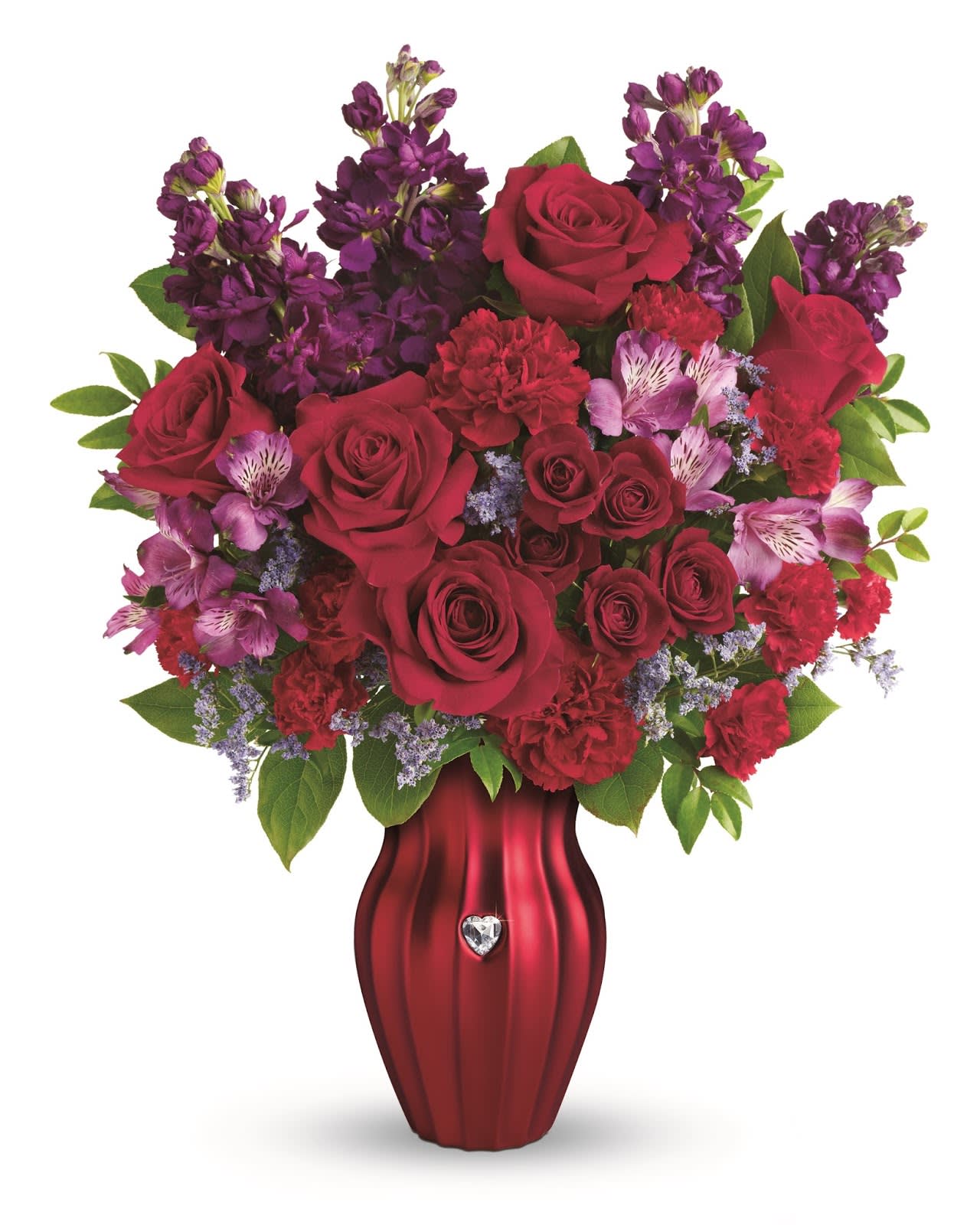 Endless Love Endless Love - Roses, Stock, Alstromeria lillies, Carnations and Misty come together to create a stunning display.