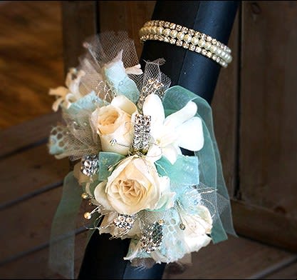 Turquoise corsage cheap