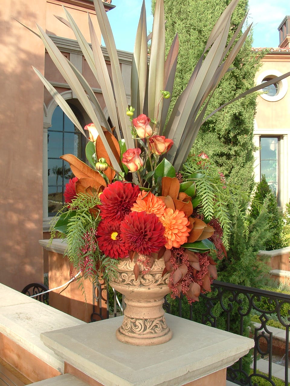 Nostalgia  - Fancy Tall Floral Arrangement 
