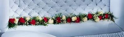 Hinge Spray Hinge Spray - A loving tribute for the inside hinge of the casket.