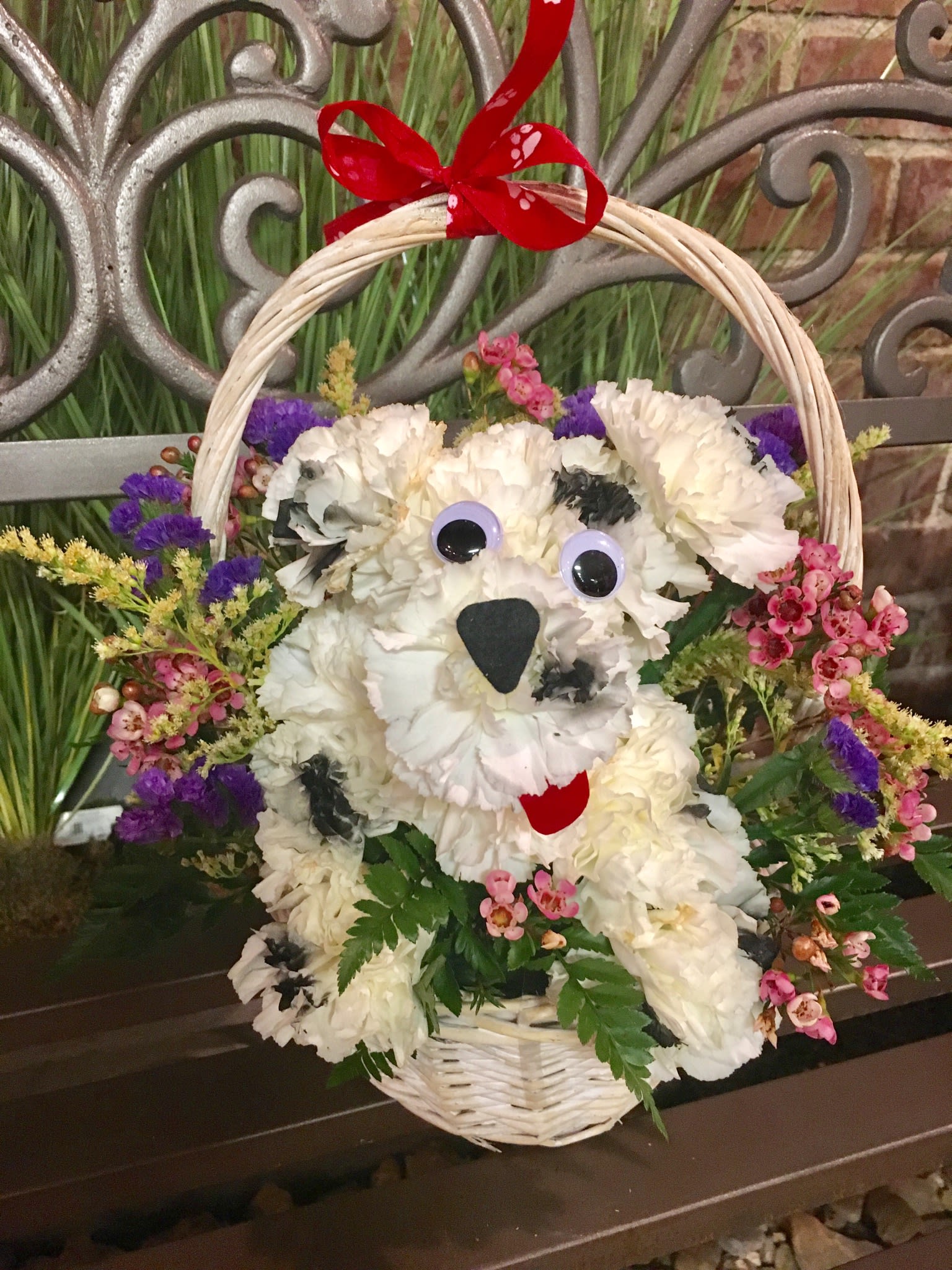 aDOGable bouquet in Springfield, MO Wickman's Garden Village