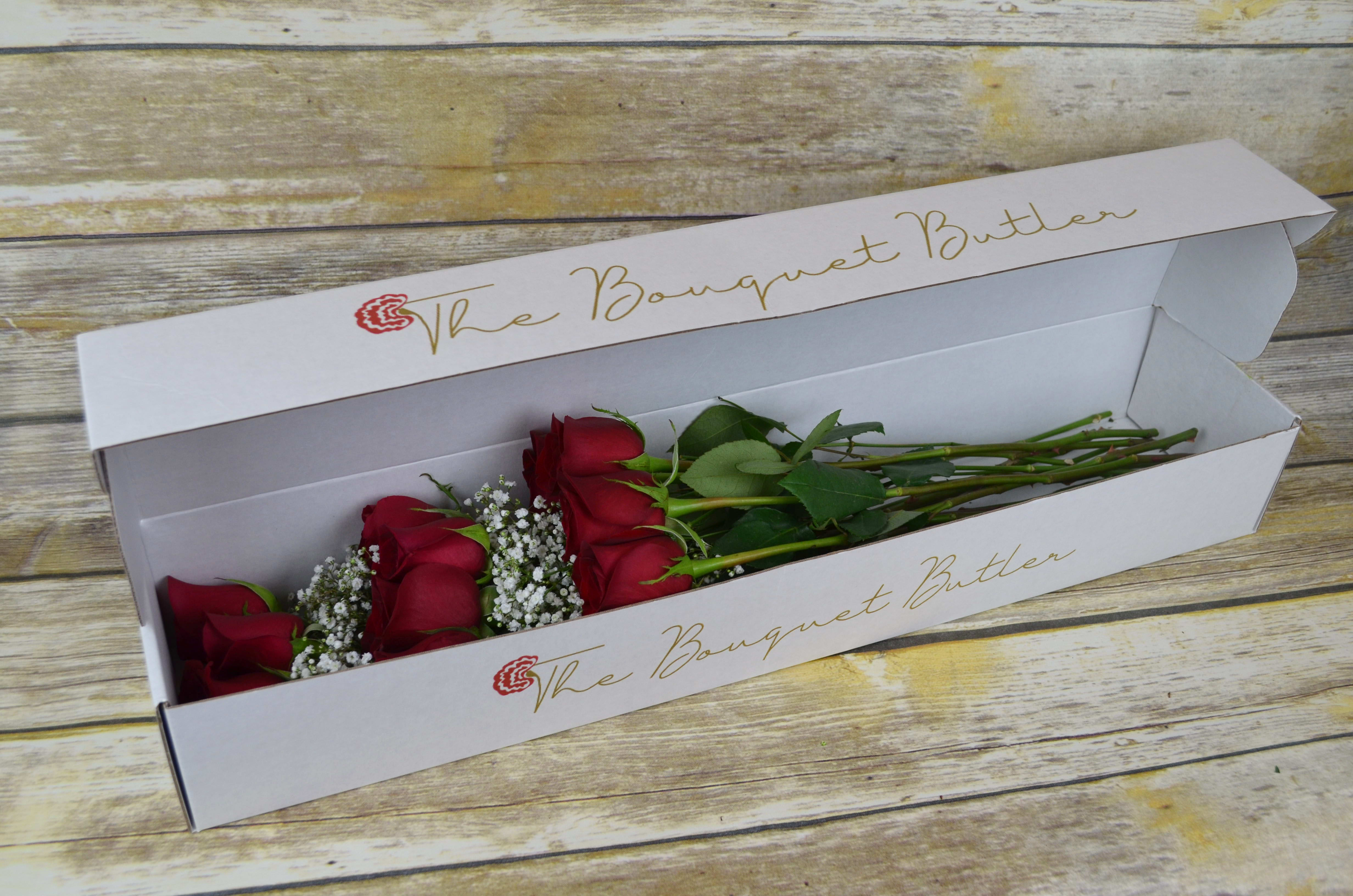 Romance Boxed in Kissimmee, FL The Bouquet Butler