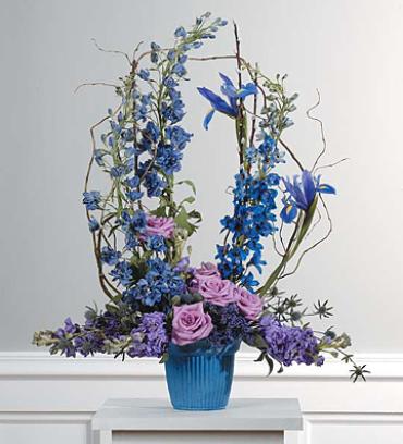 Lavender and Blue Machae Arrangement - Lavender and Blue Machae Arrangement