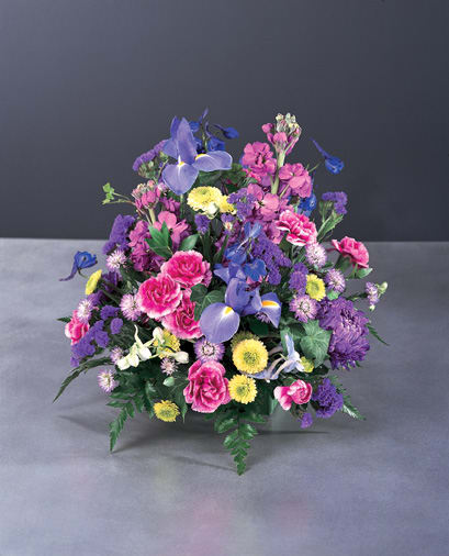 SWEET TREASURES - A LOVELY ARRAY OF COLOR, FEATURING IRIS AND SNAPS