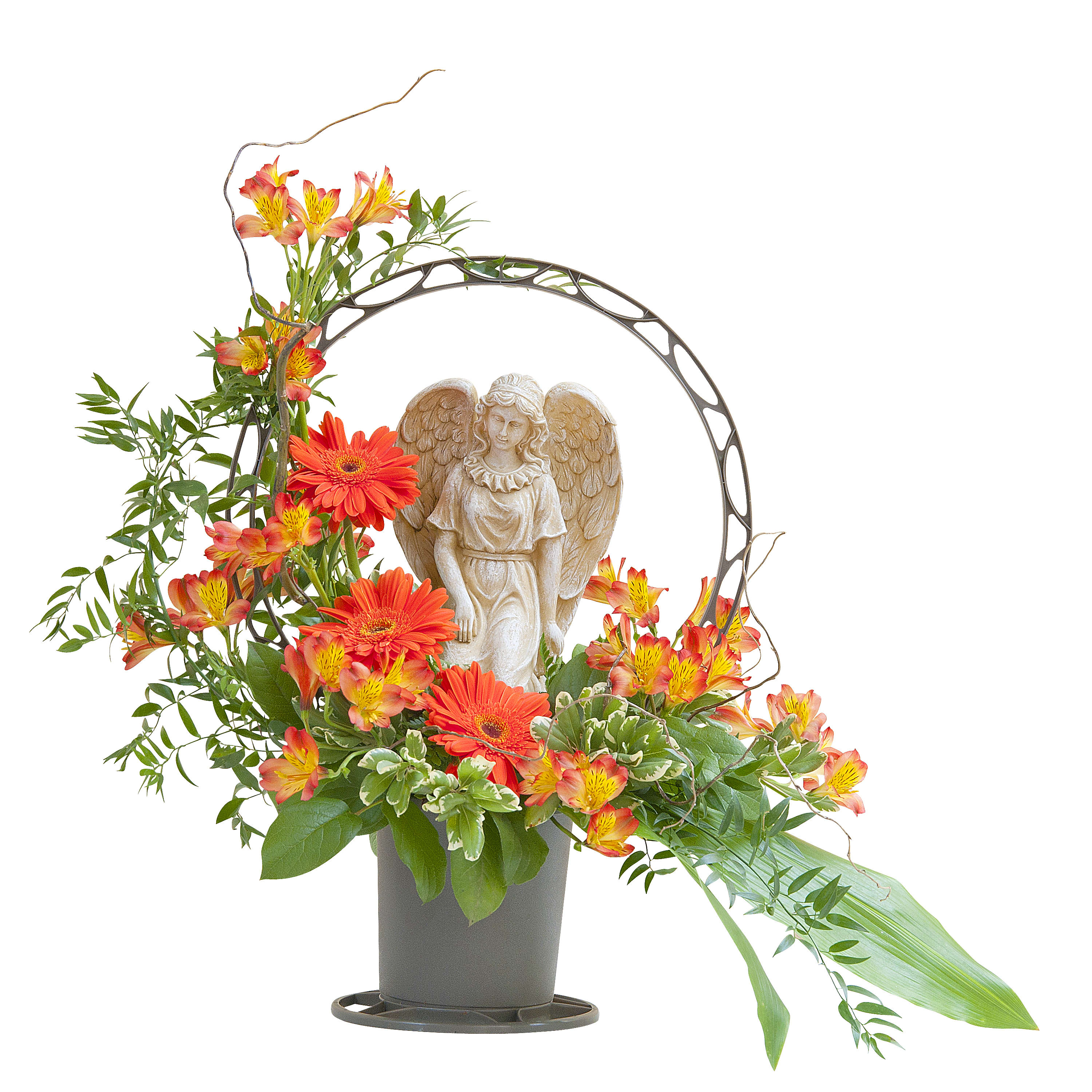 Heaven S Sunset Angel Basket In Baltimore Md Rutland Beard Florist Of Catonsville