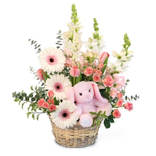 welcome baby flower arrangements
