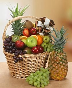 Large Fruit Basket - Large Fruit Basket delivered same day in New York City.