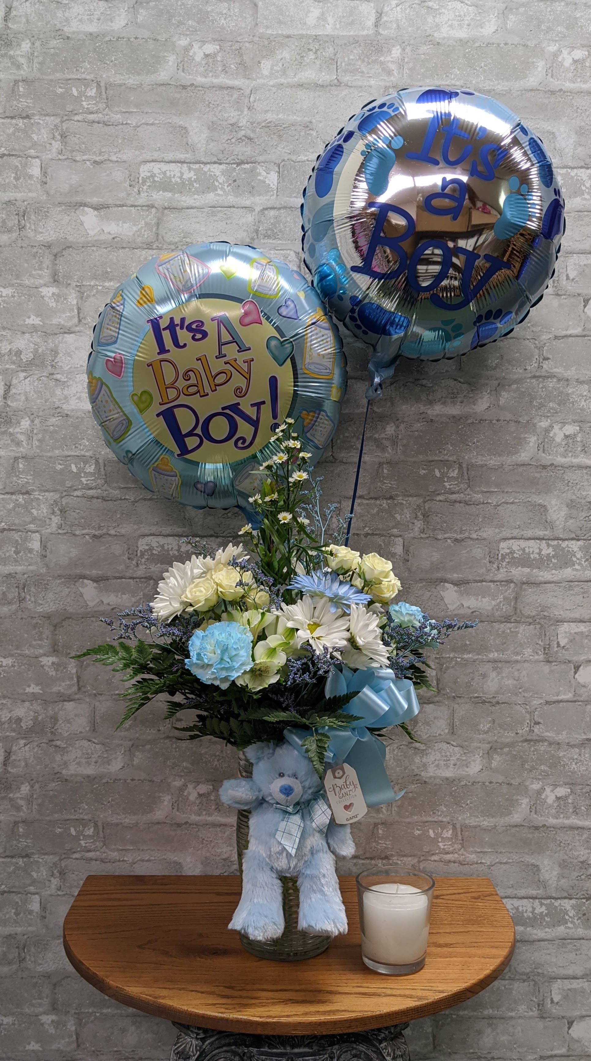 New Baby Gift Fg211b In Bensalem Pa Flower Girl Florist