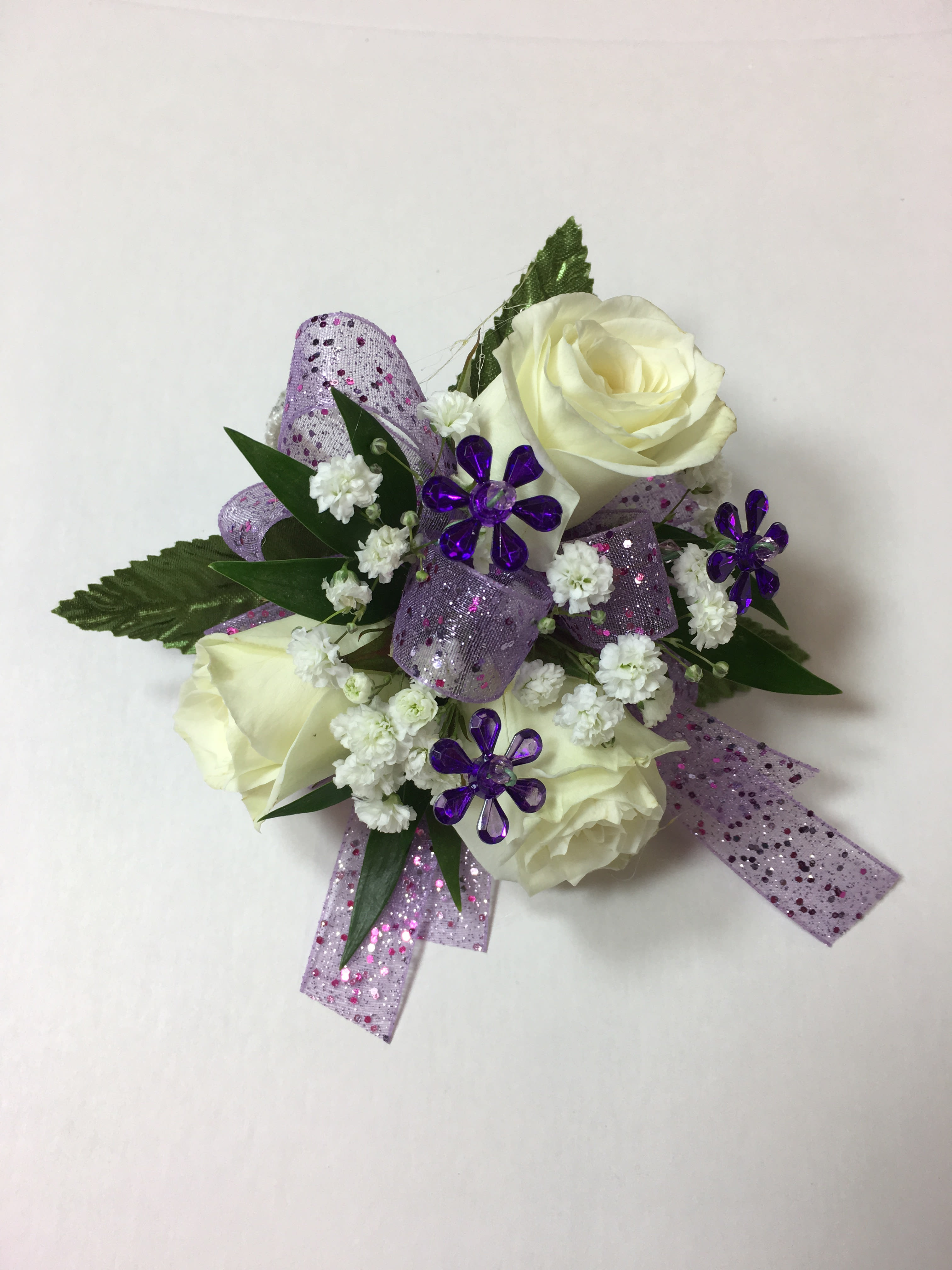 W17 Little Girl's Wrist Corsage in Bensalem, PA Flower Girl Florist