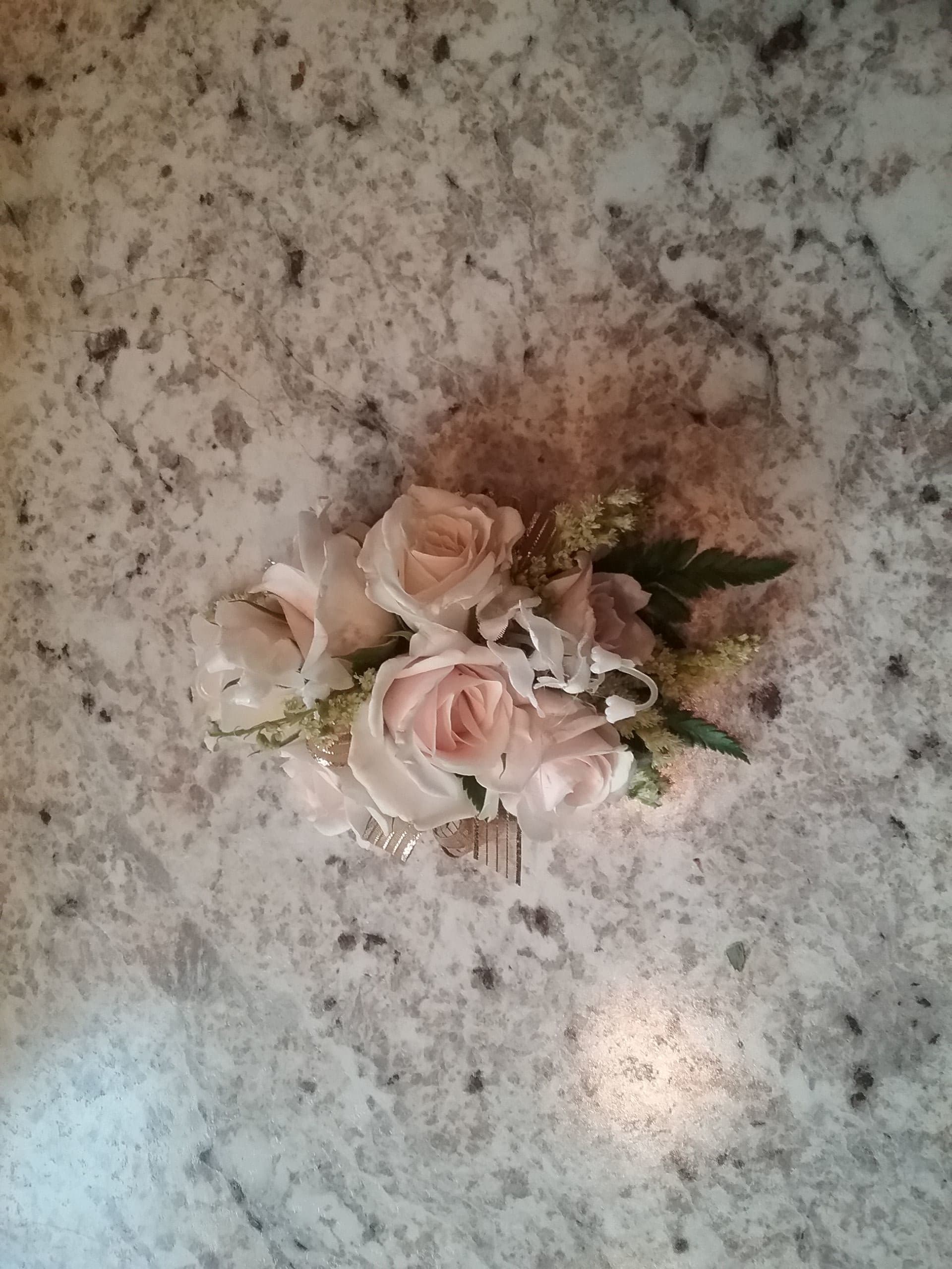 Pink Spray Rose Corsage In Fulton Ny Claudette S Flowers And Gifts
