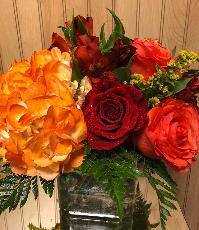 Orange Sunset in Platte City, MO Platte City Flowers and