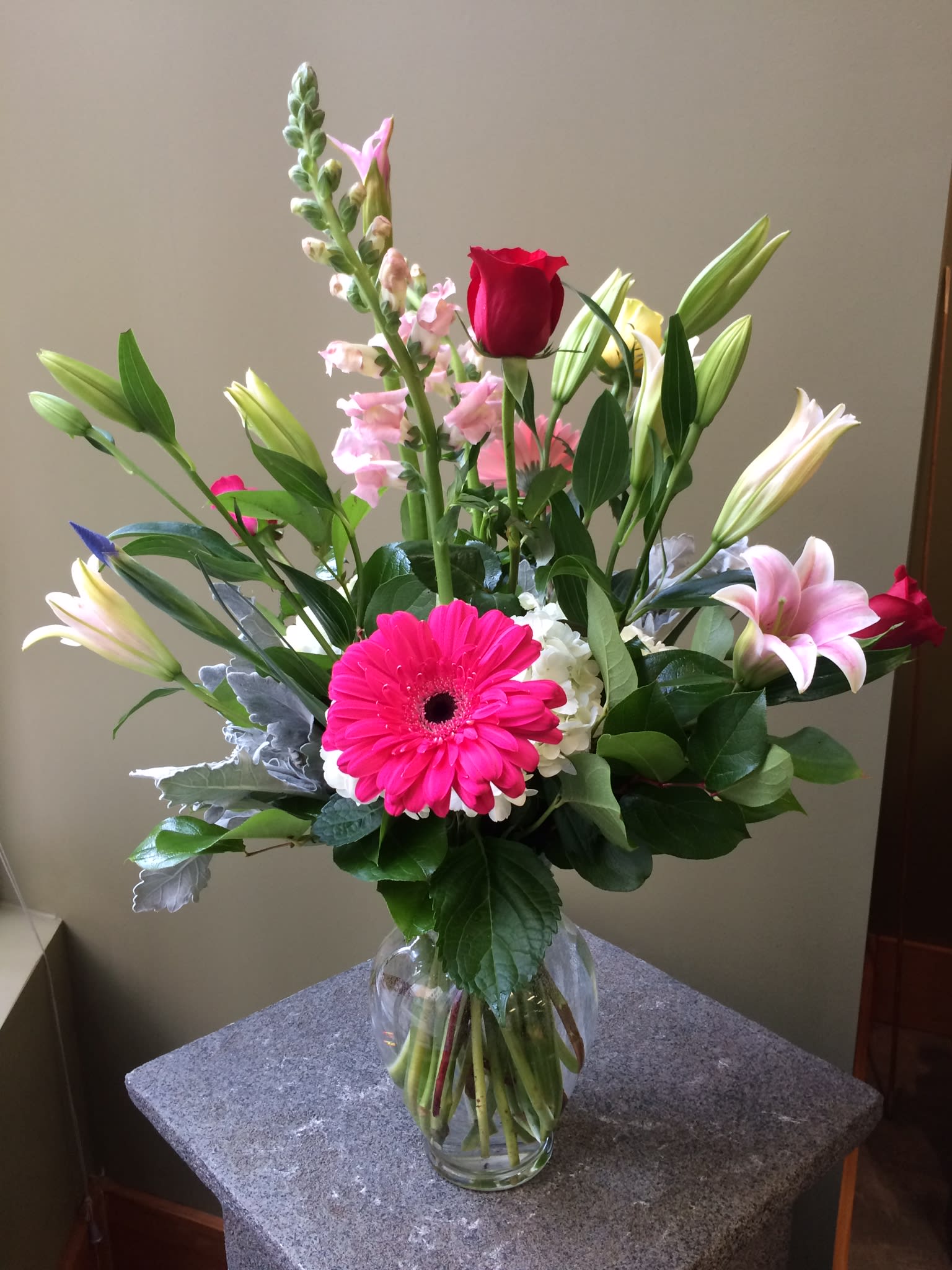 Seasonal Mixed Arrangement One of a kind creation in Kansas City, MO