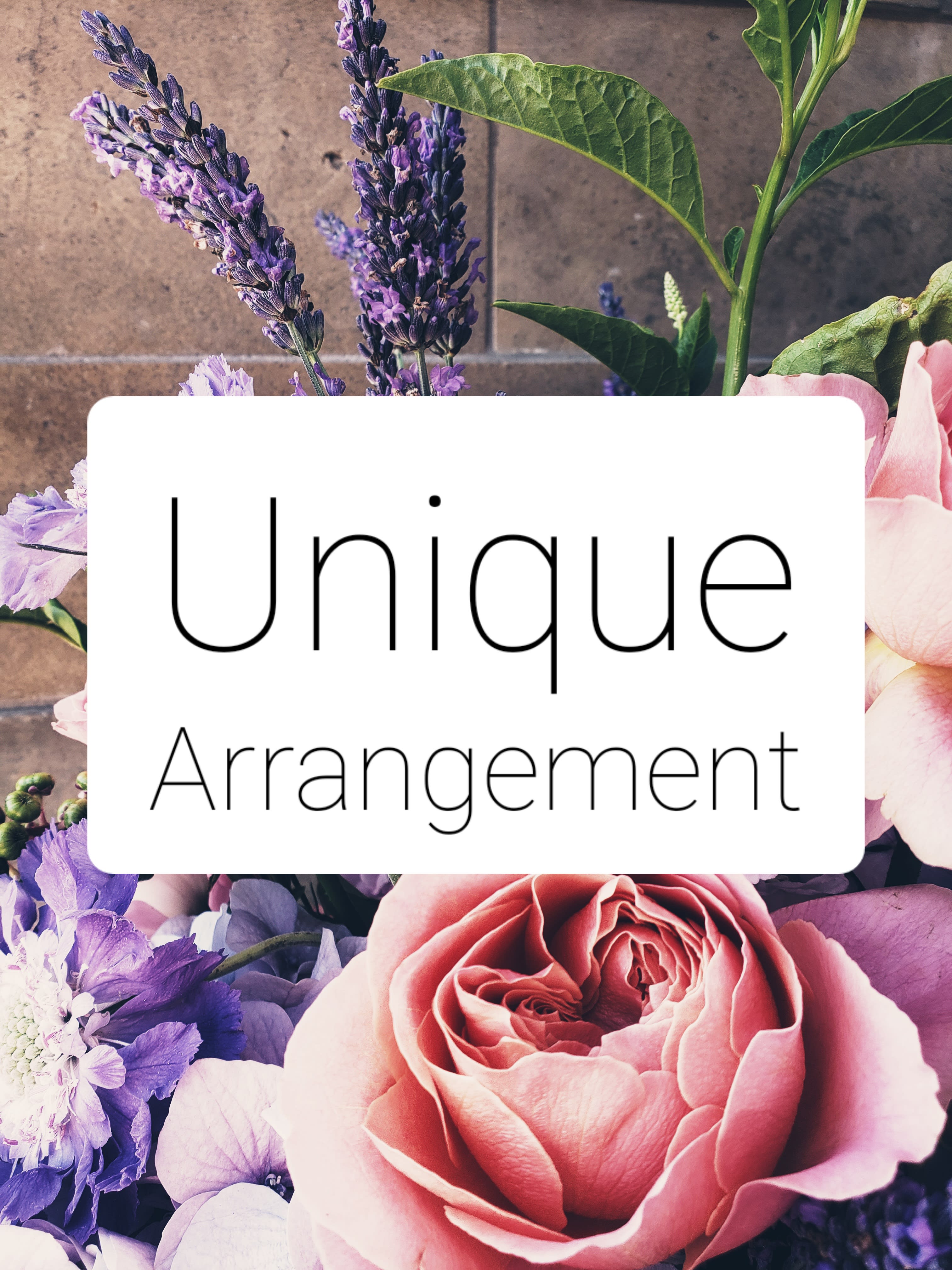 Unique Arrangement Stunner - Let out designers make something outstanding! Please specify low, full and fancy, or tall and showy. Color preferences.  Pastels/ colorful. 