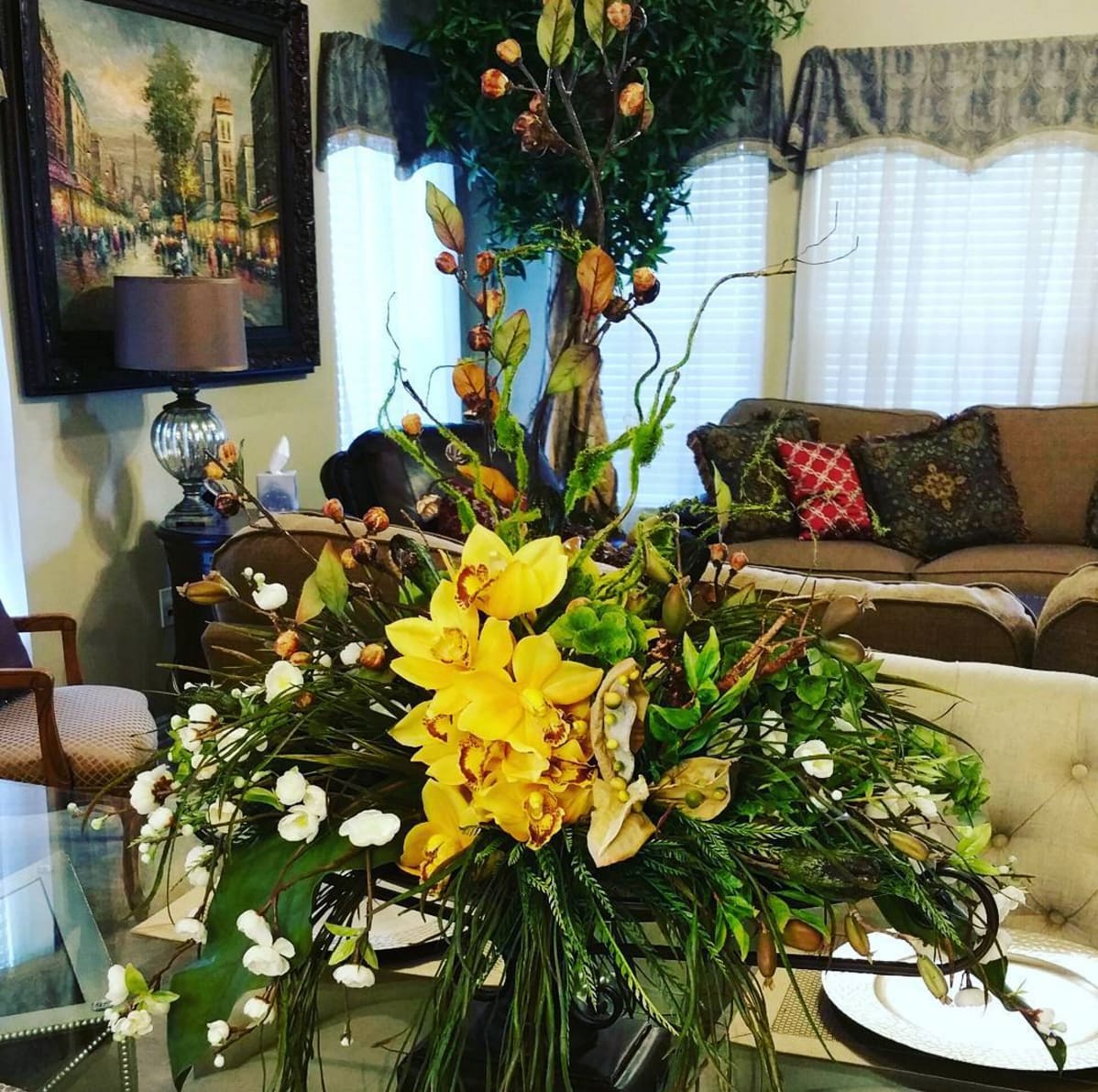 Arrive In Style Arrive In Style - Silk table arrangement