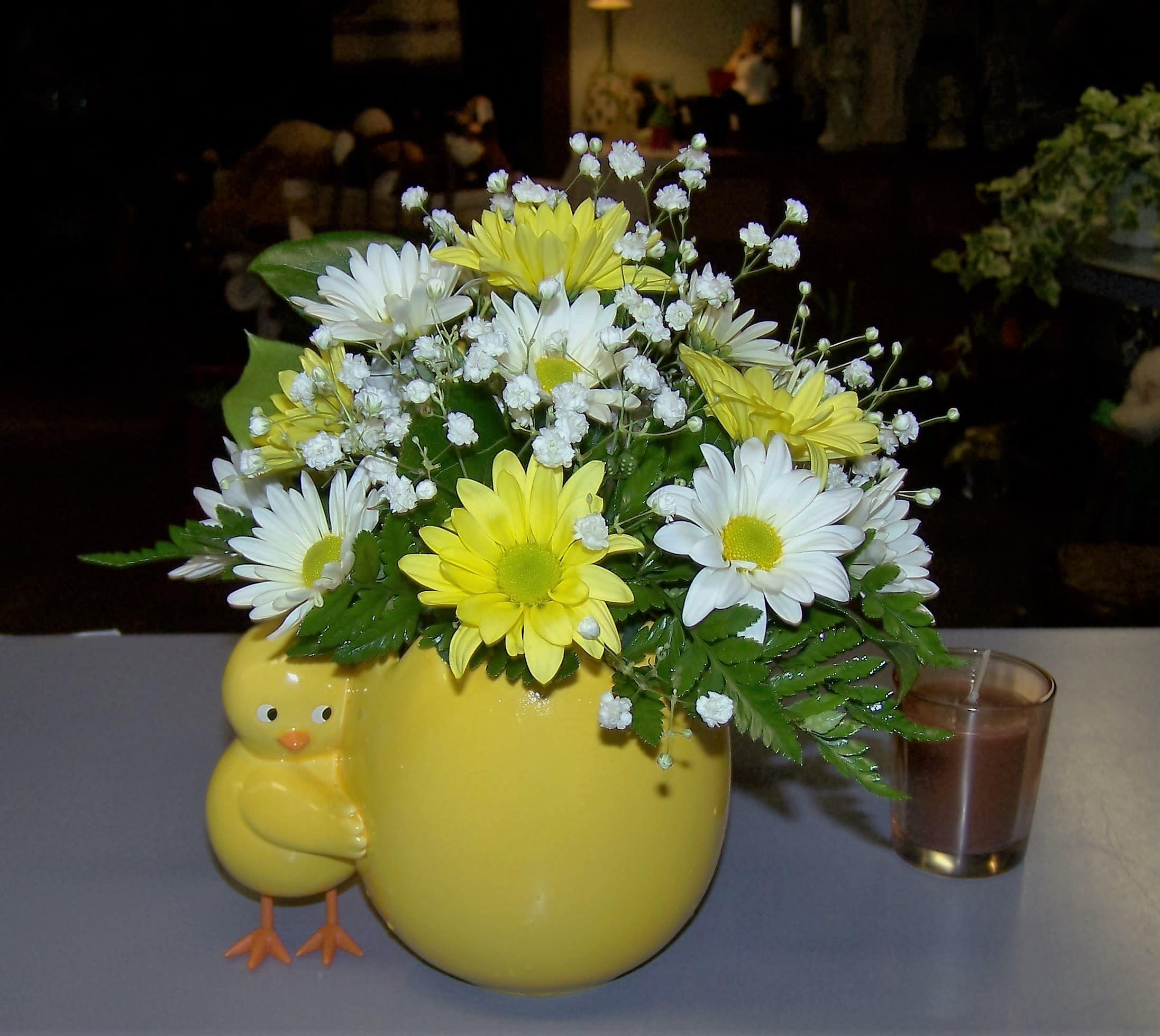 My Little Chickadee With Daisies In Bellevue Ne Bellevue Florist
