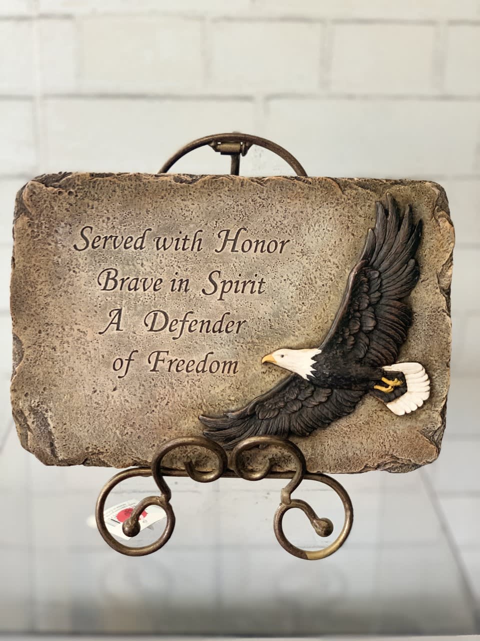 Memoral Stone " Served with Honor" in Lincoln, NE House of Flowers