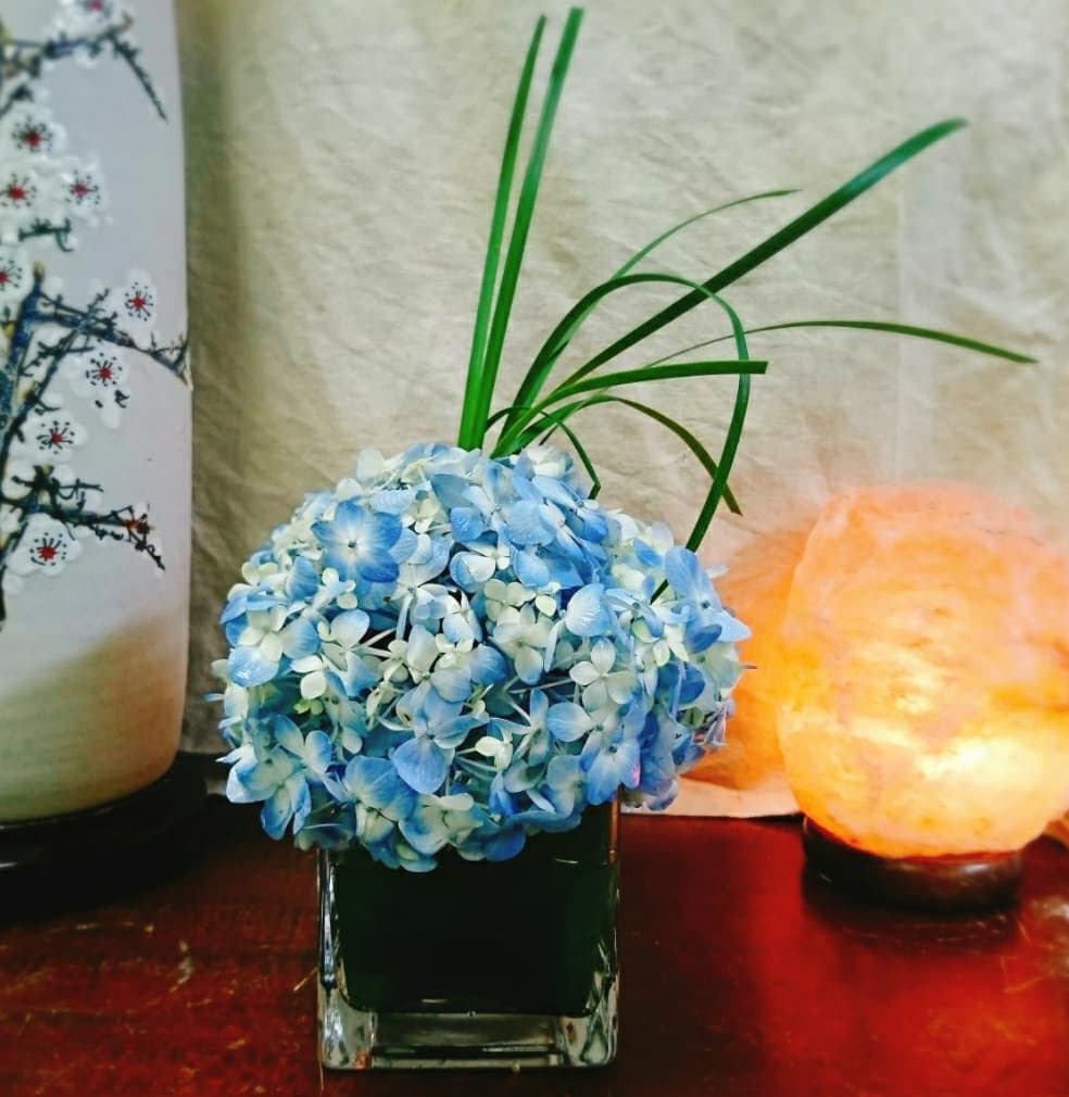 Blue Punch Bouquet By Edgewood Flowers