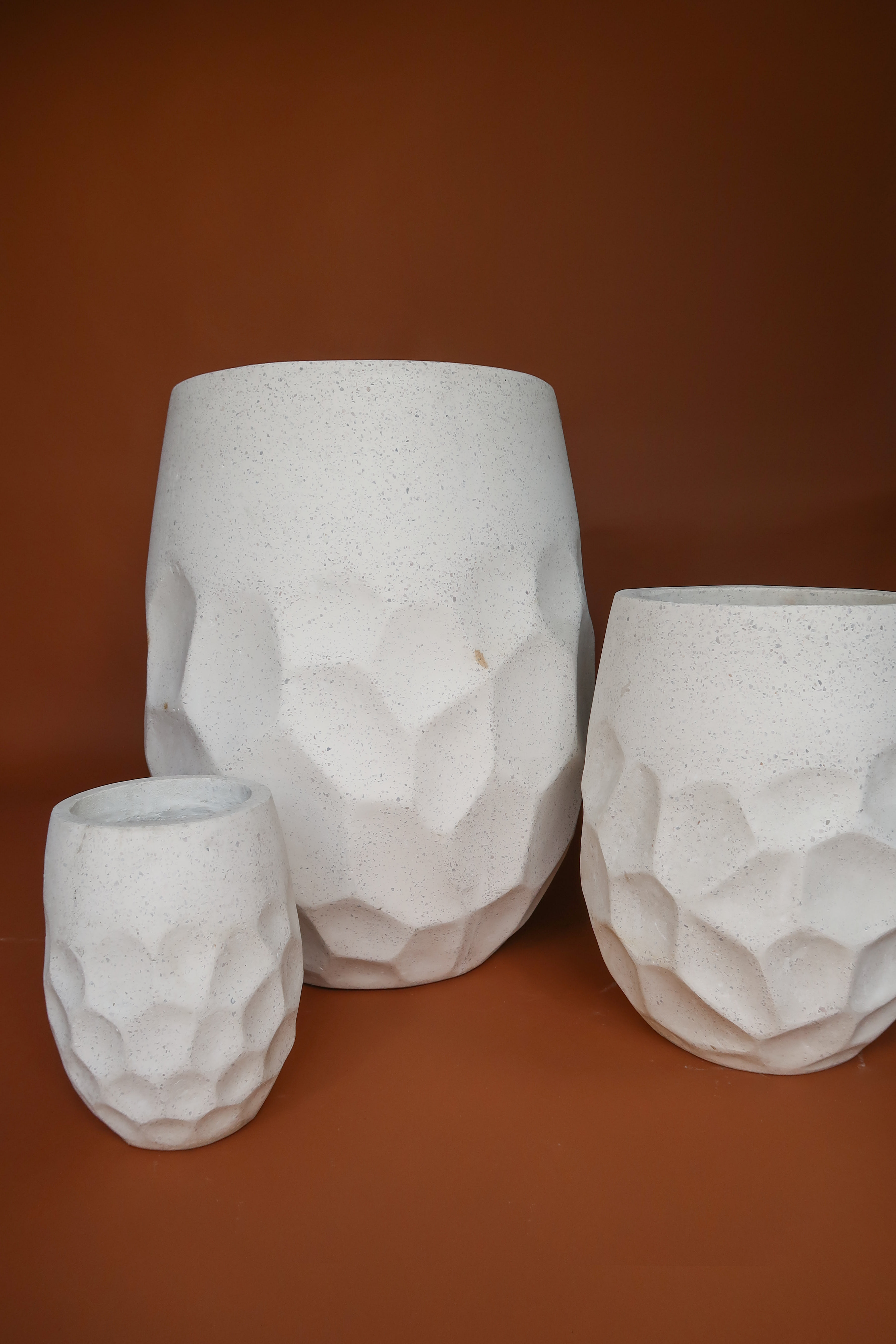 Tall Rounded Terrazzo White Planter In Miami Fl Avant Gardens Alibaba.com offers 25,307 terrazzo products. avant gardens