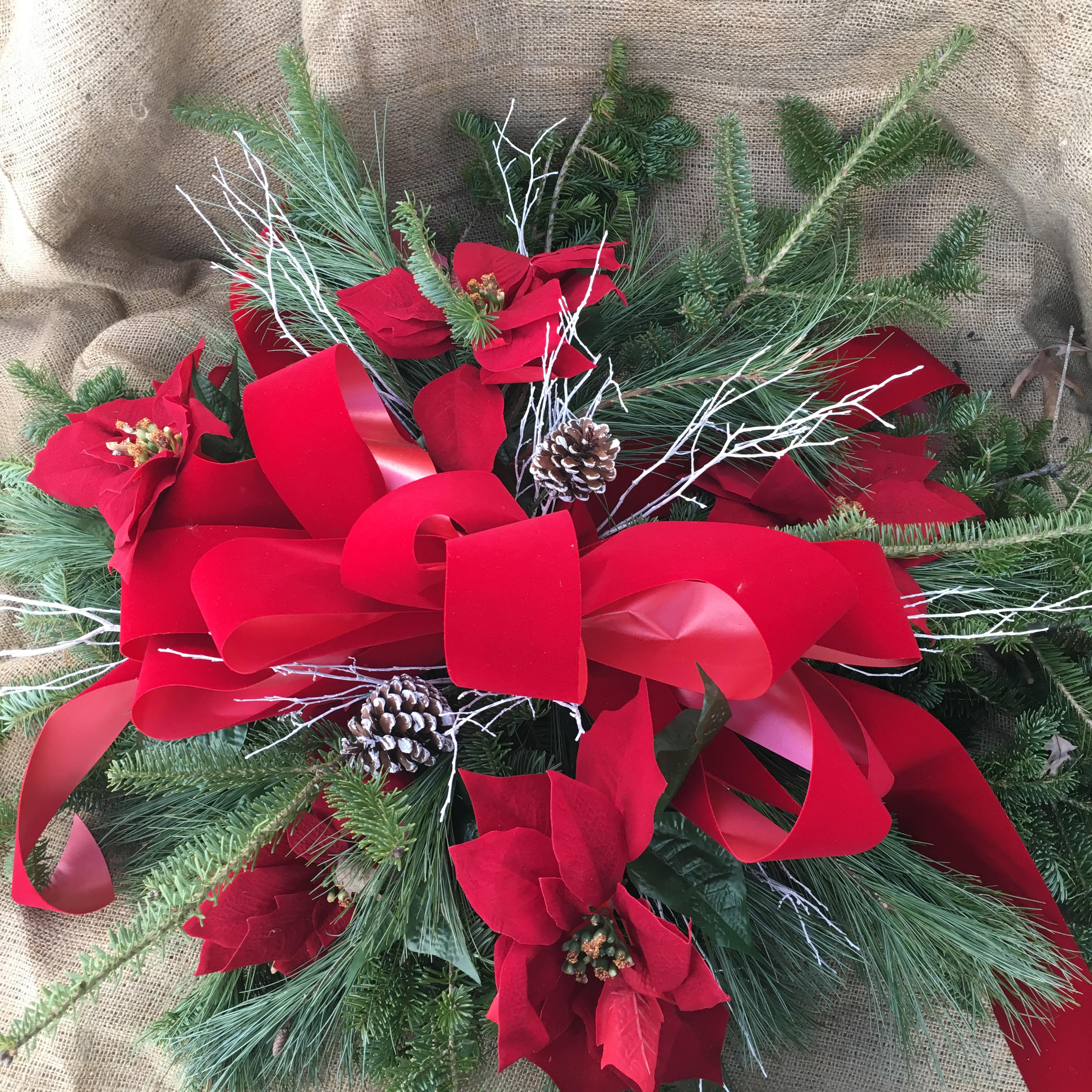 Fresh Grave Blanket by The Flower Shoppe