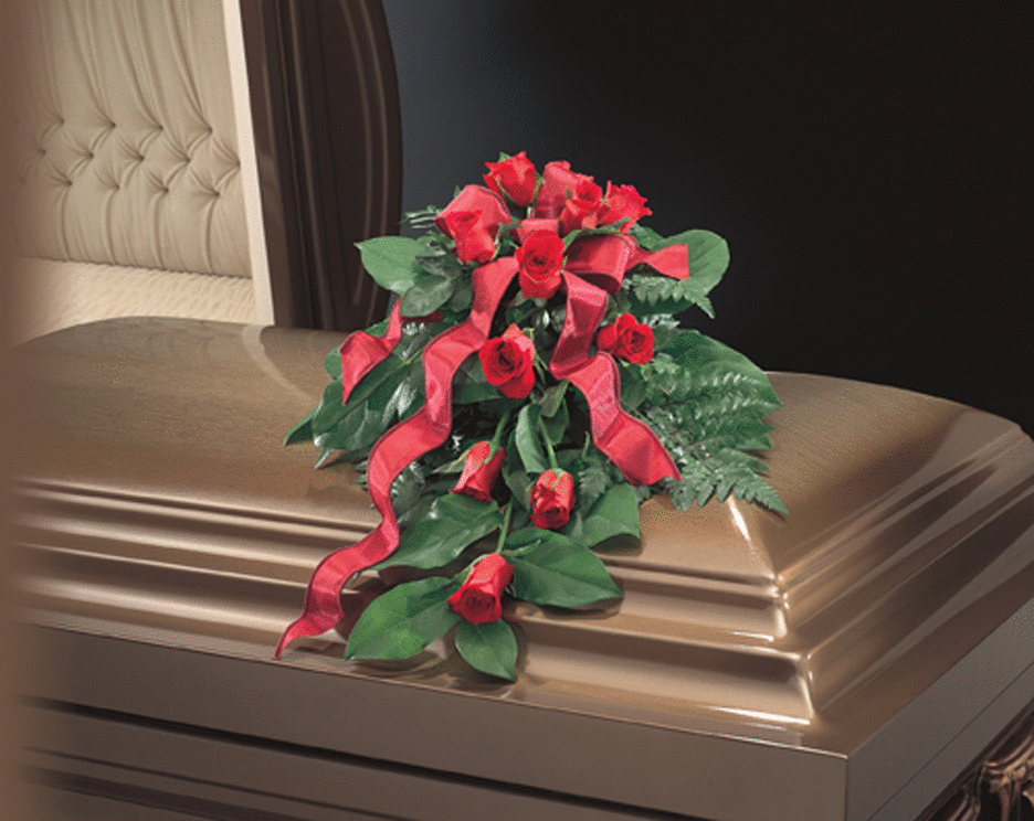 Sweet Memories Casket Spray in Albuquerque, NM Flowers by ZachLow