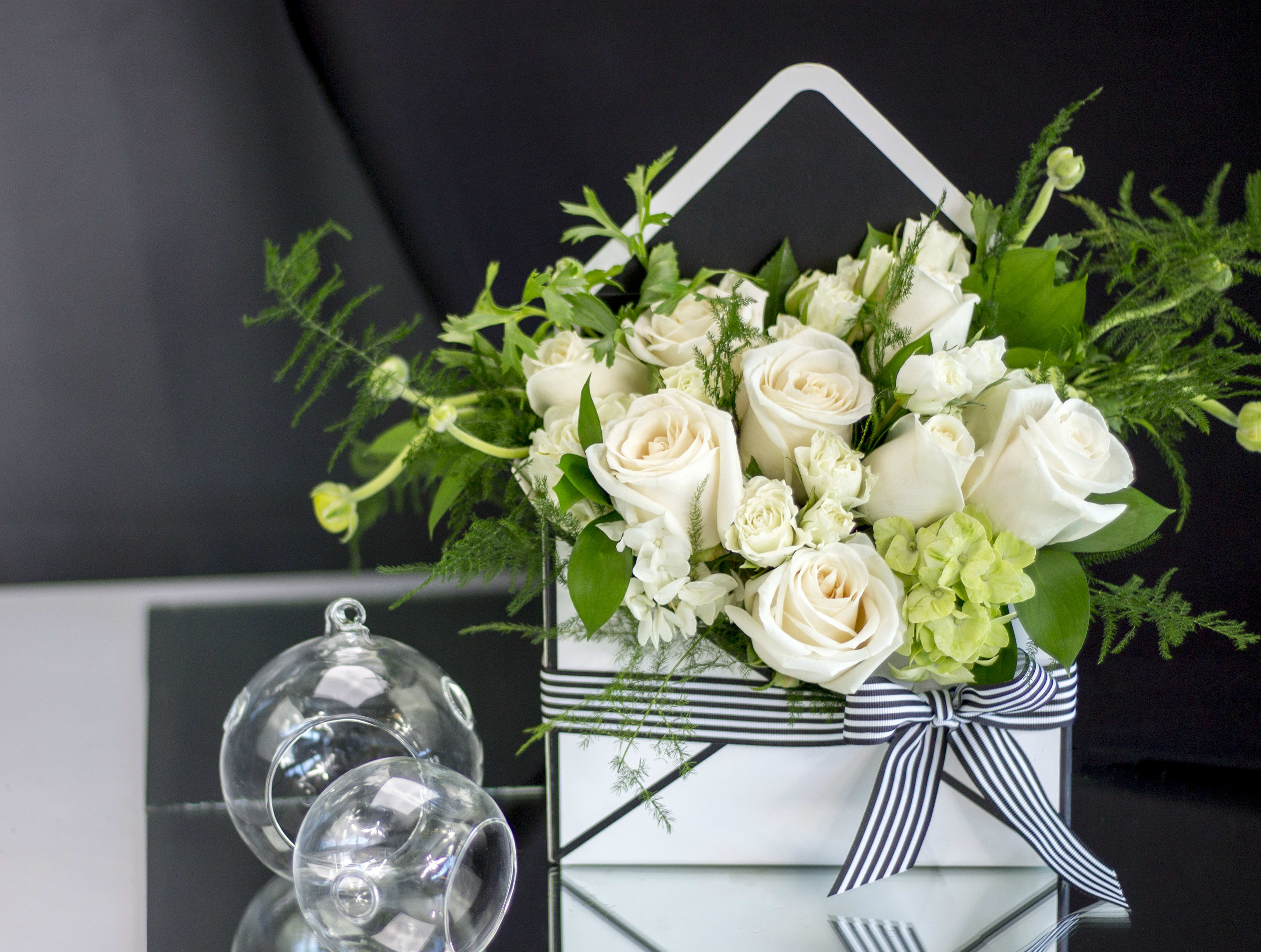 Elegant Flower Arrangement In Modern Envelope By Luxury Flowers Miami Just add some pretty ribbon modern concrete and steel dwelling in japan by so1architect. elegant flower arrangement in modern envelope by luxury flowers miami